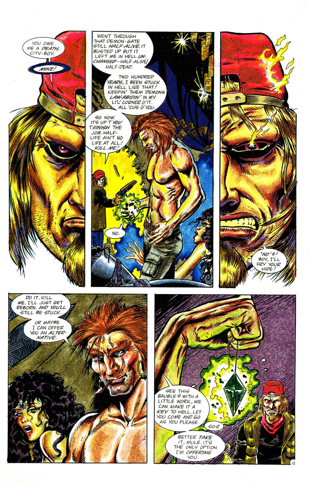 Read online Grimjack comic -  Issue #65 - 13