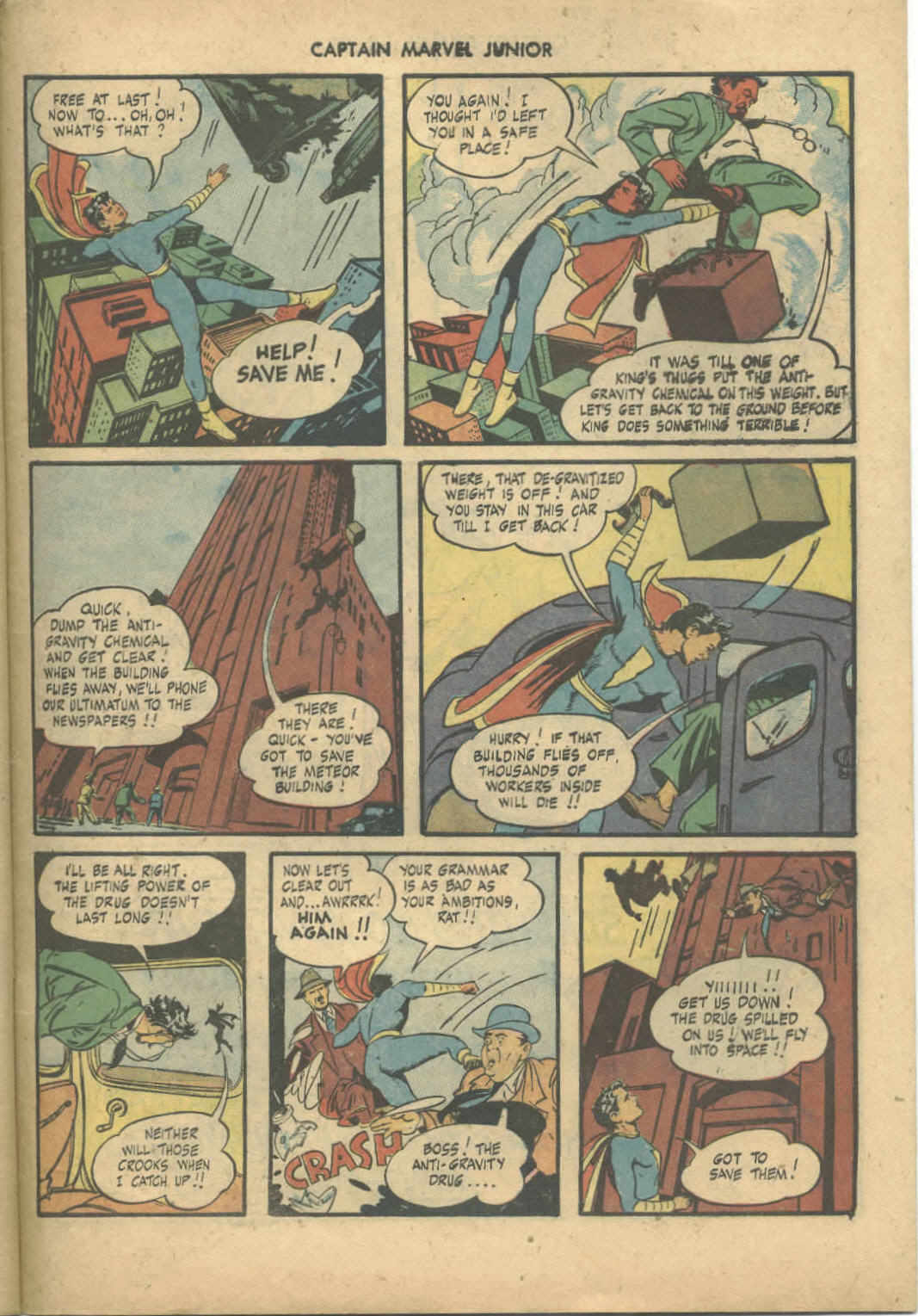 Read online Captain Marvel, Jr. comic -  Issue #37 - 23