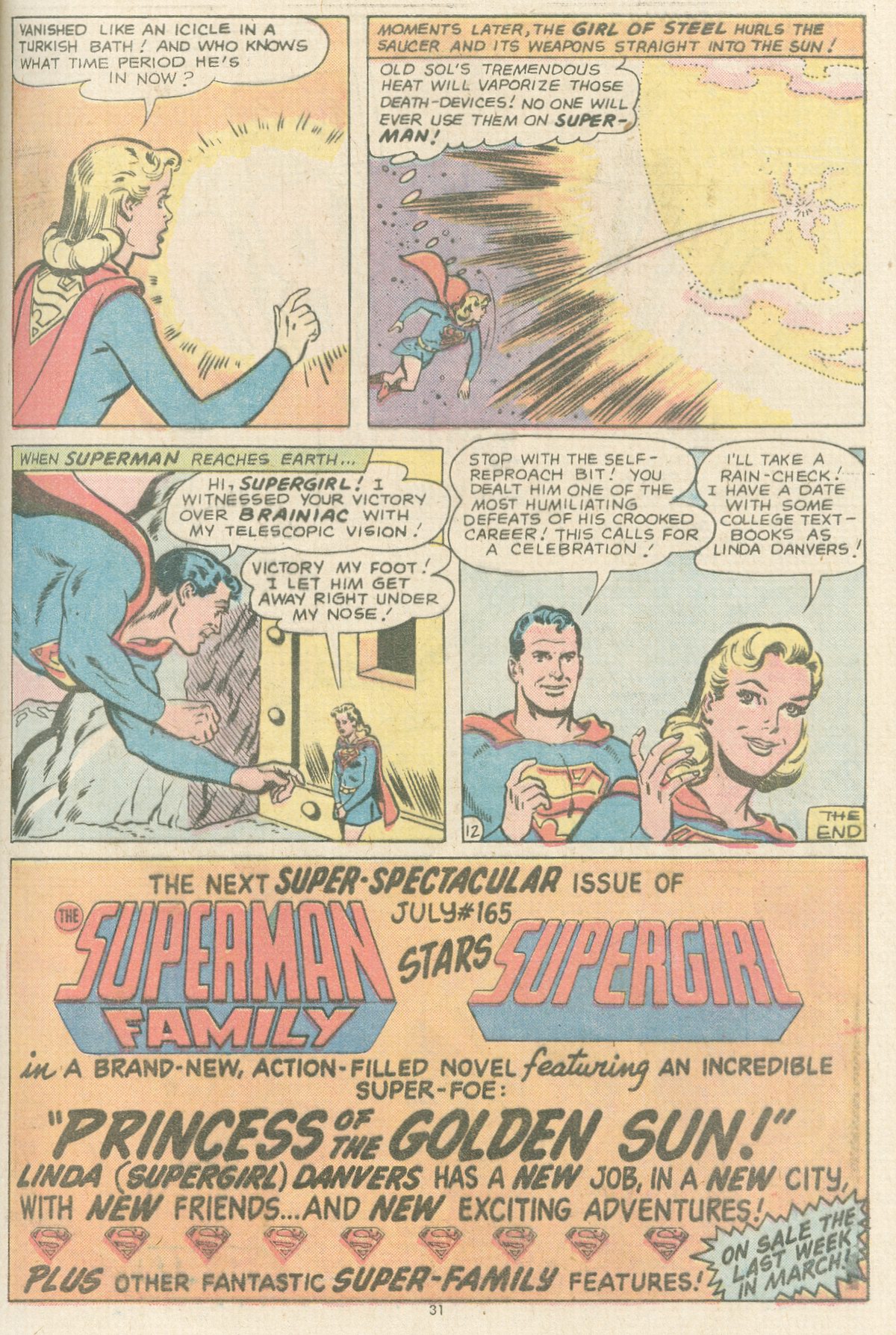 Read online The Superman Family comic -  Issue #164 - 31