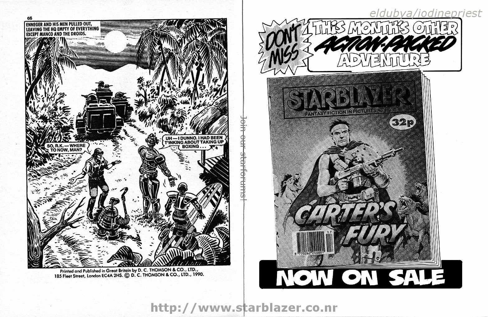 Read online Starblazer comic -  Issue #273 - 35