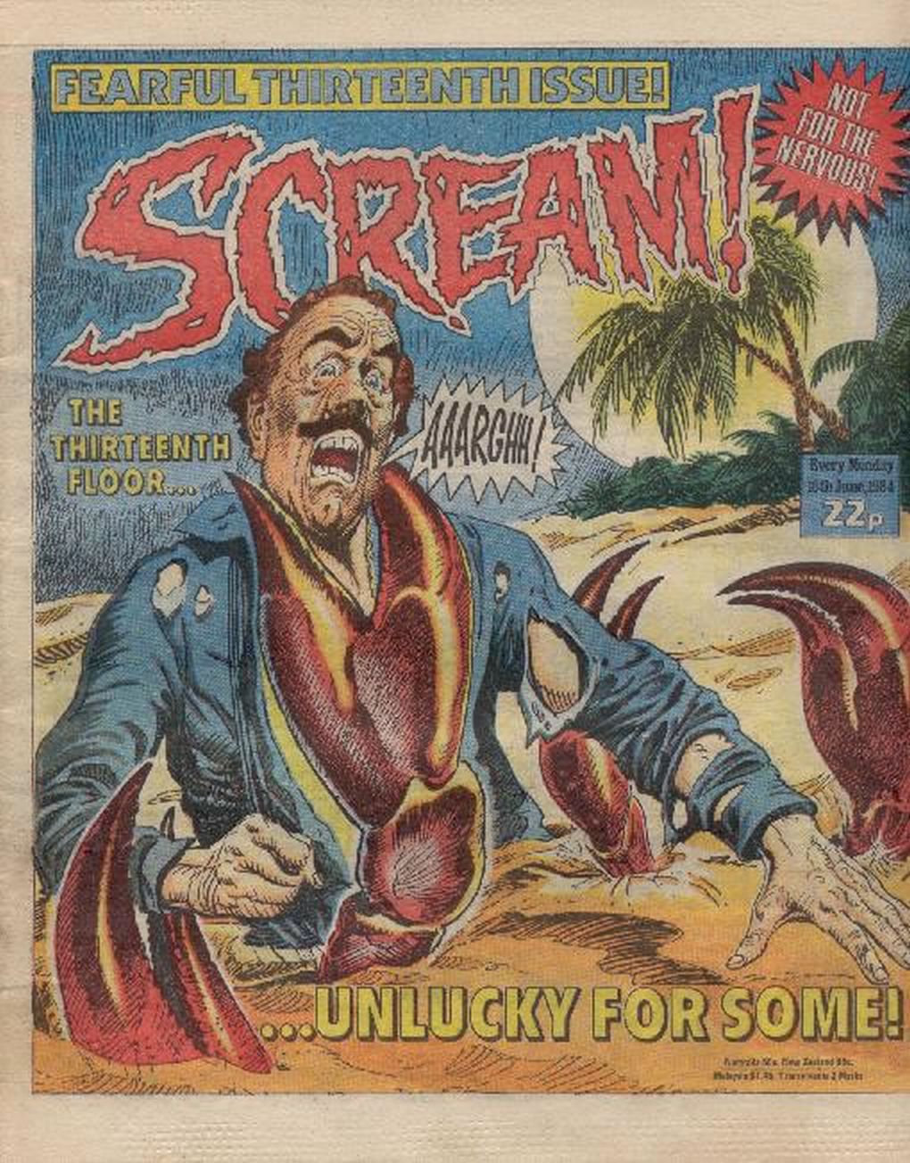 Read online Scream! (1984) comic -  Issue #13 - 1