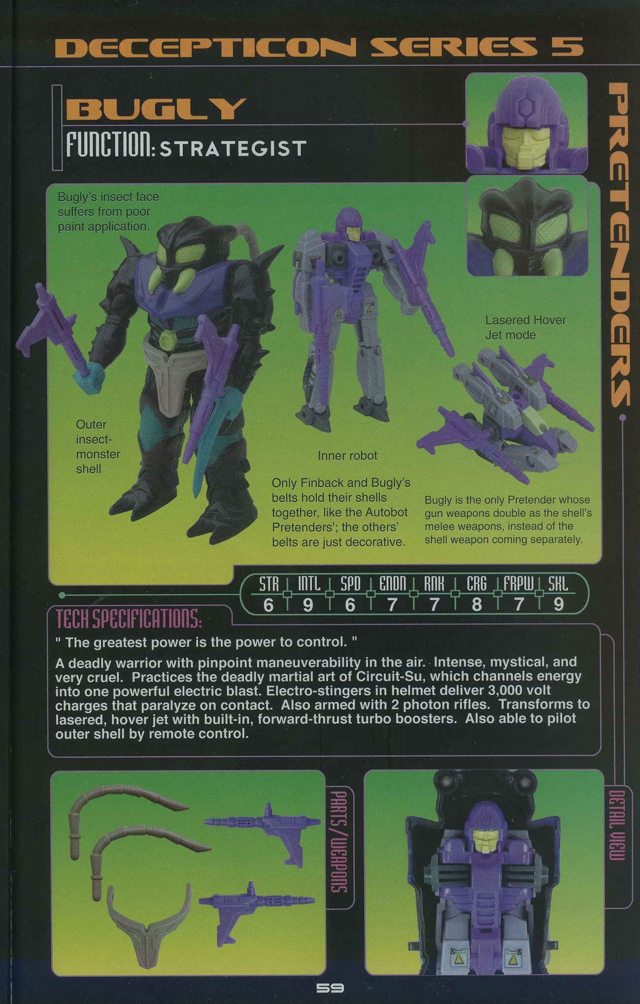 Read online Cybertronian: An Unofficial Transformers Recognition Guide comic -  Issue #4 - 61