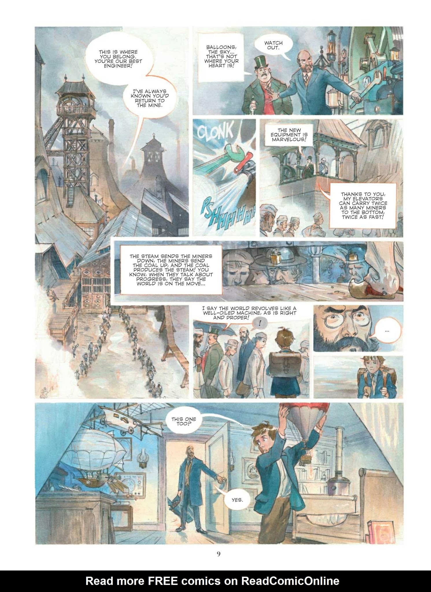 Read online Castle In the Stars: The Space Race of 1869 comic -  Issue # Full - 13