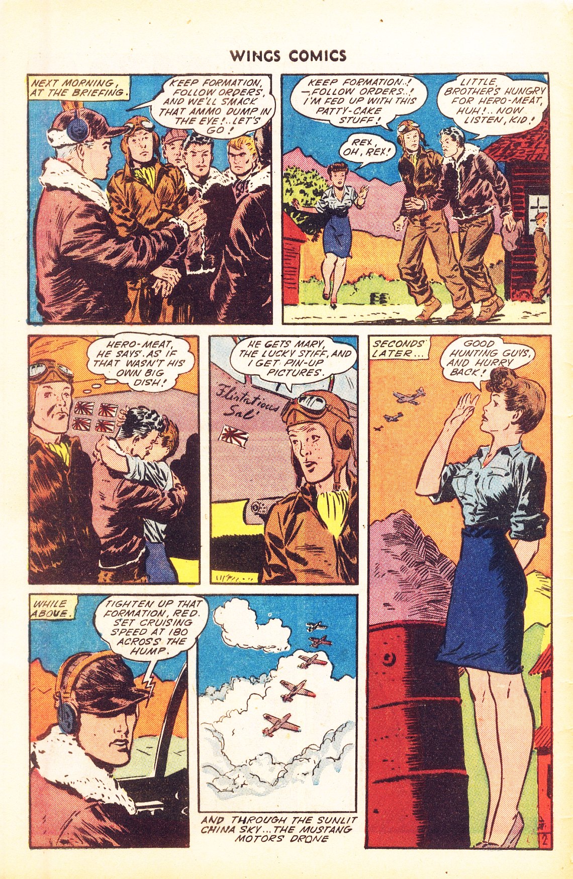 Read online Wings Comics comic -  Issue #50 - 4