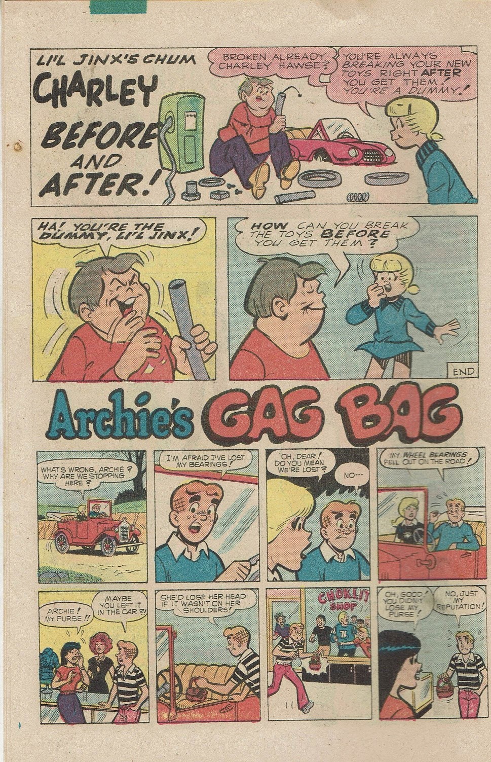 Read online Archie's Joke Book Magazine comic -  Issue #268 - 10