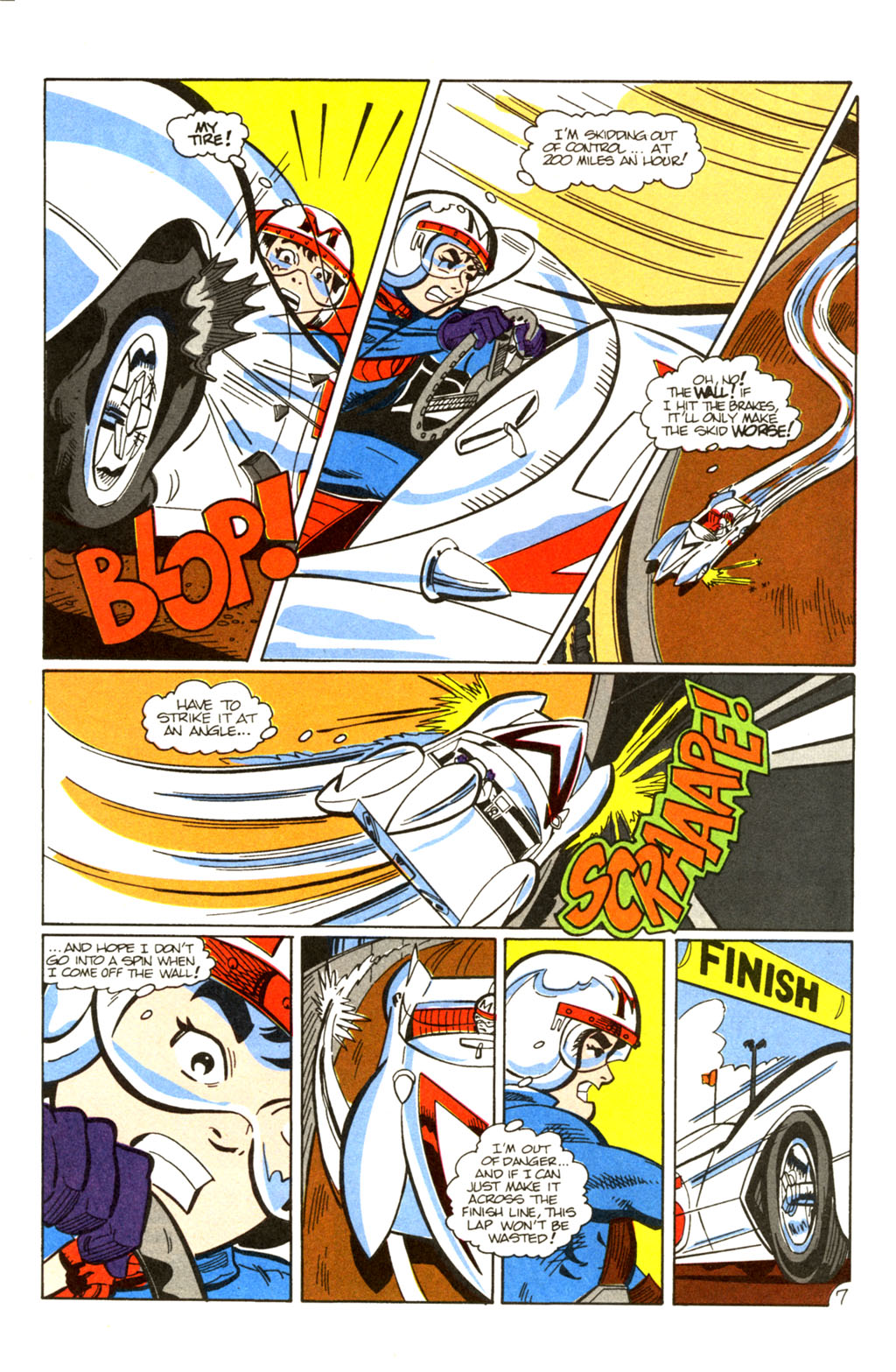 Read online Speed Racer (1987) comic -  Issue #29 - 8