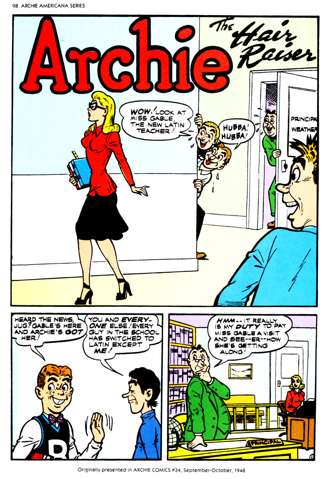 Read online Archie Americana Series comic -  Issue # TPB 1 - 99