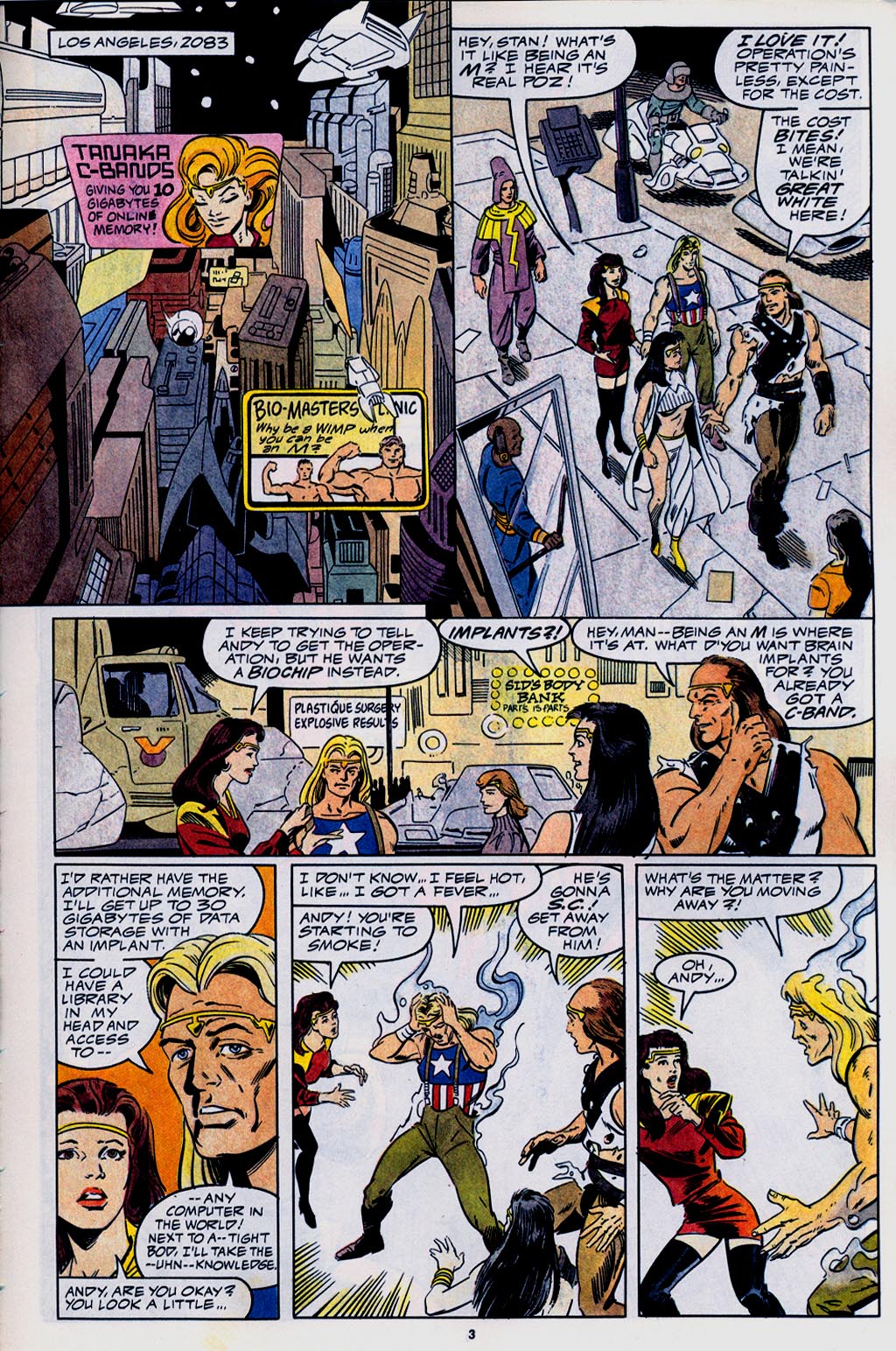 Read online Strikeforce: Morituri Electric Undertow comic -  Issue #1 - 4
