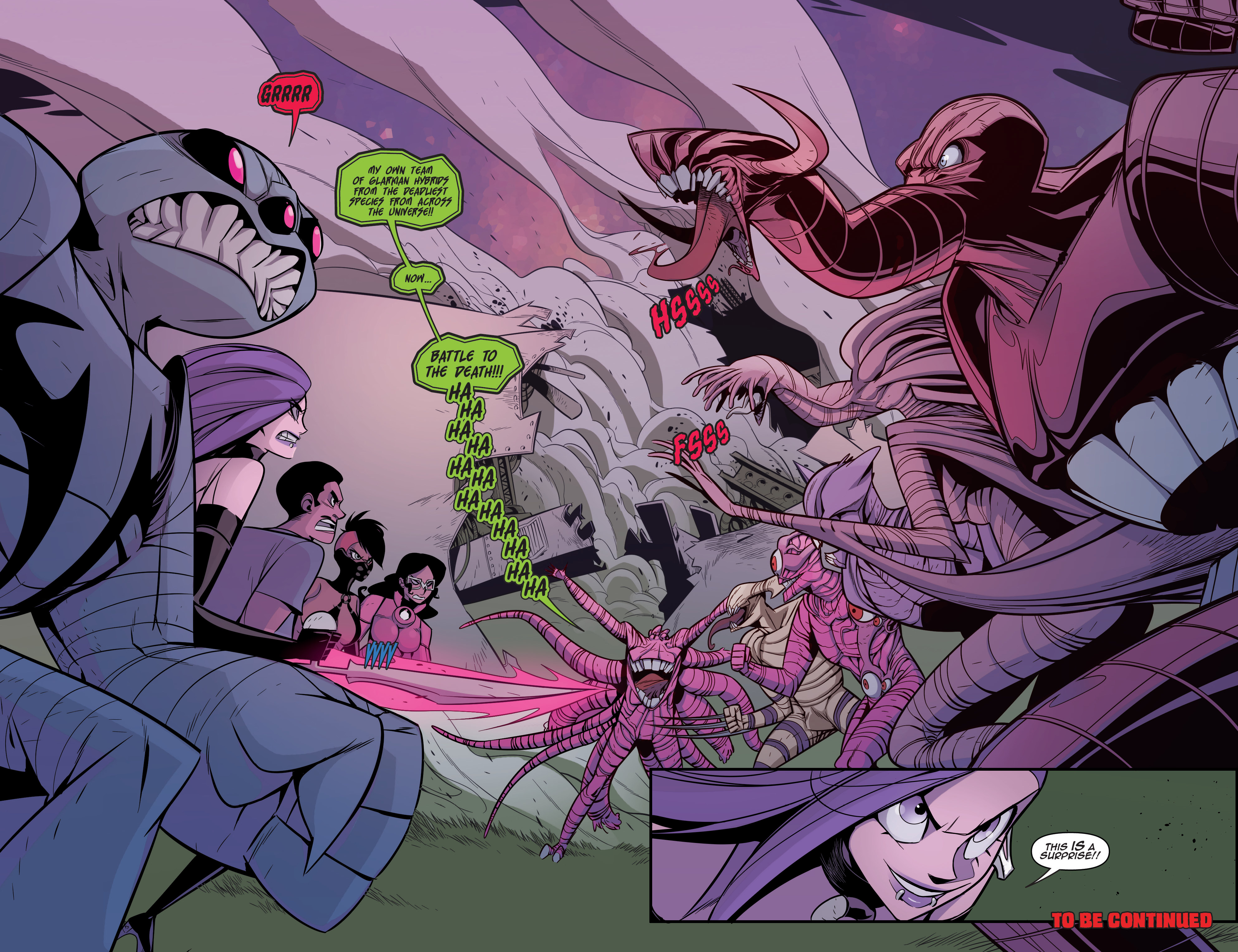 Read online Vampblade Season 4 comic -  Issue #6 - 22