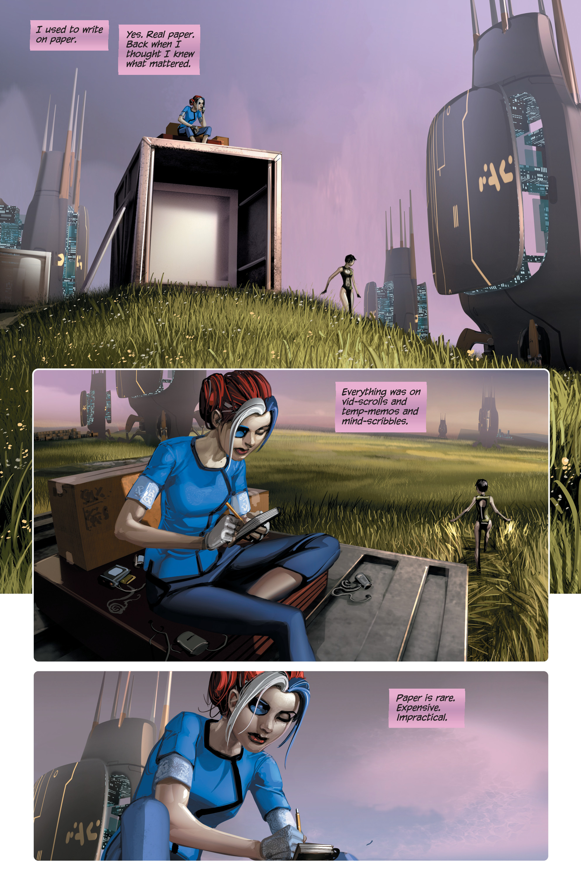 Read online 4001 A.D. comic -  Issue #4 - 17