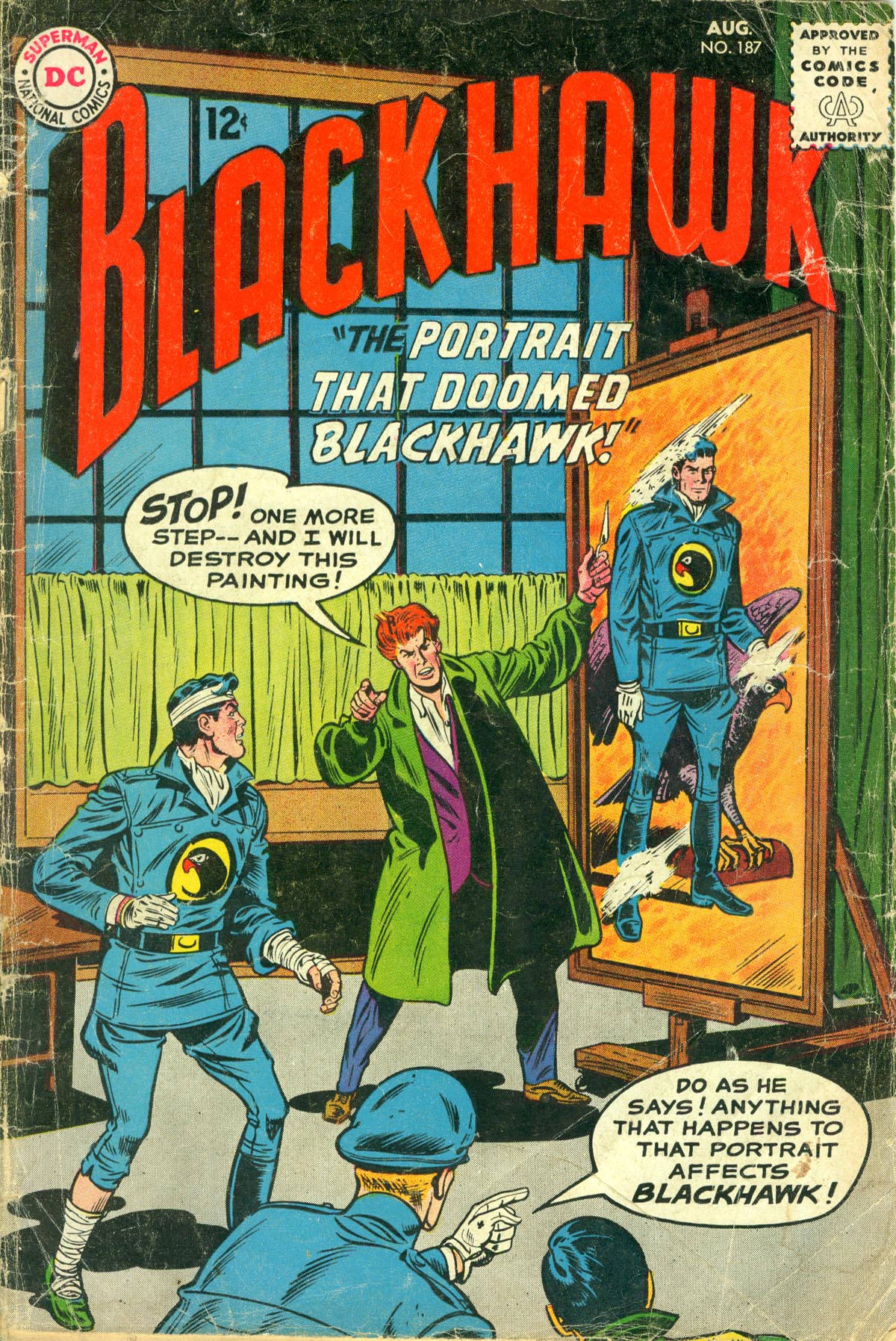 Read online Blackhawk (1957) comic -  Issue #187 - 1