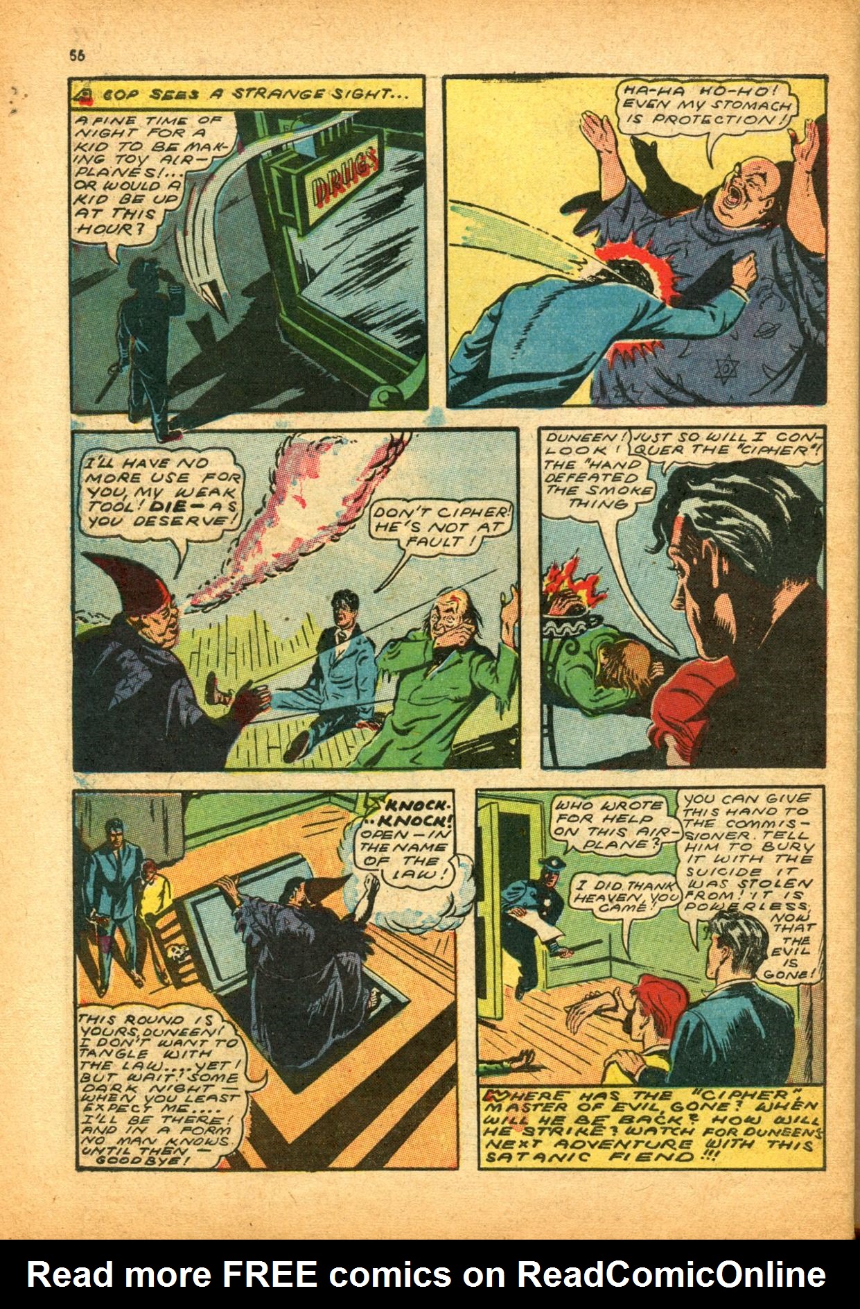 Read online Super-Magician Comics comic -  Issue #12 - 56