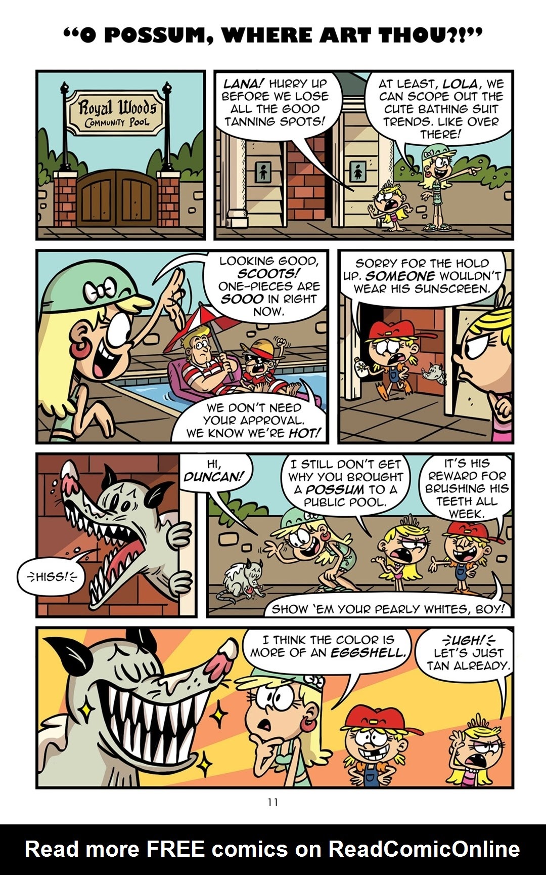 Read online The Loud House Summer Special comic -  Issue # Full - 12