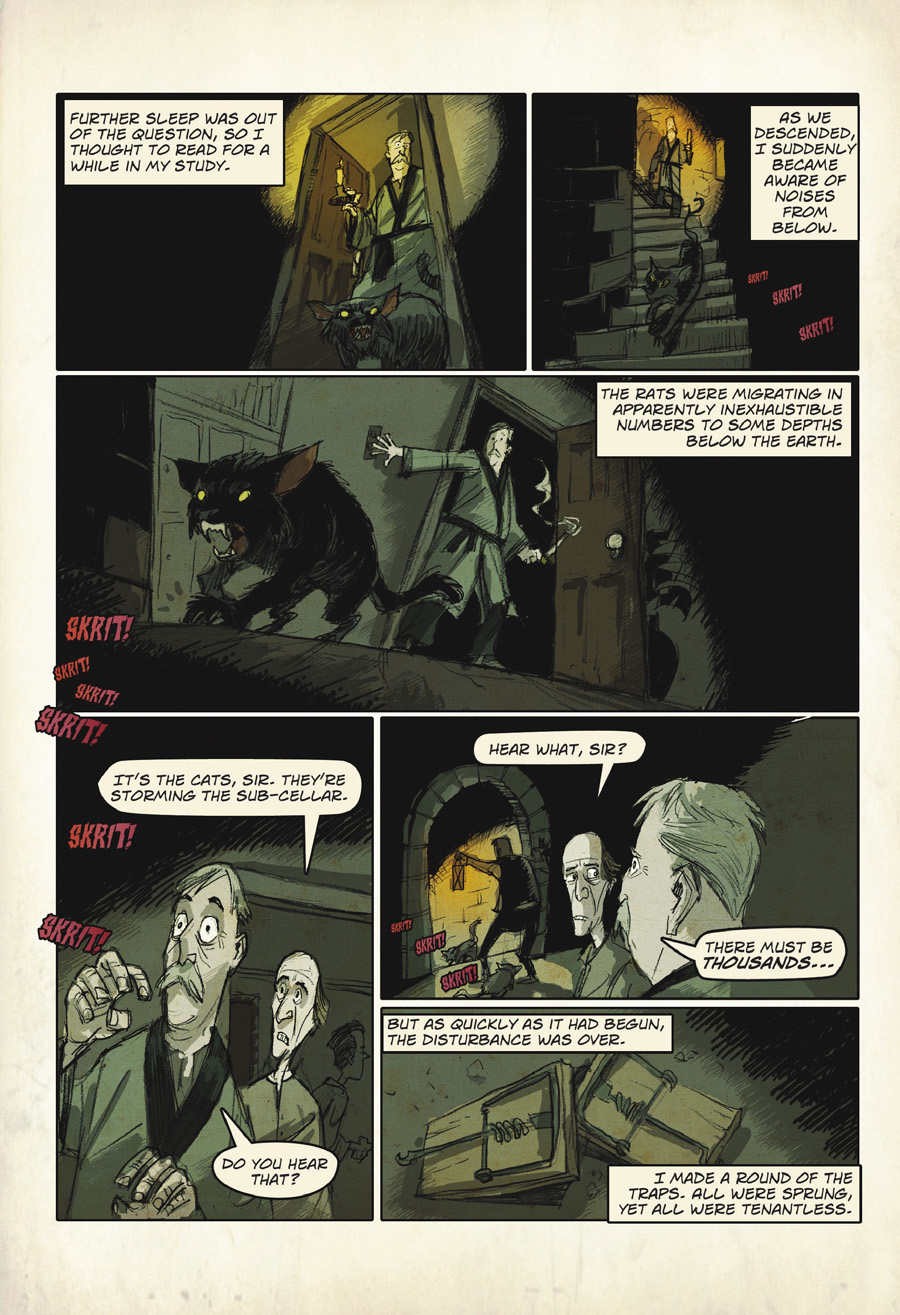 Read online The Lovecraft Anthology comic -  Issue # TPB 1 - 94