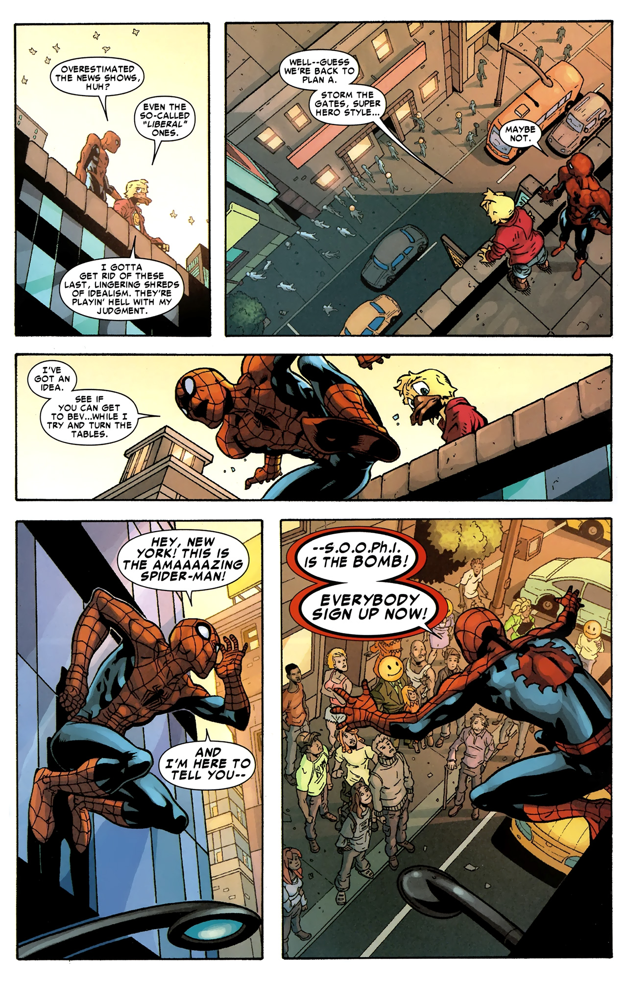Read online The Amazing Spider-Man: Back in Quack comic -  Issue # Full - 17