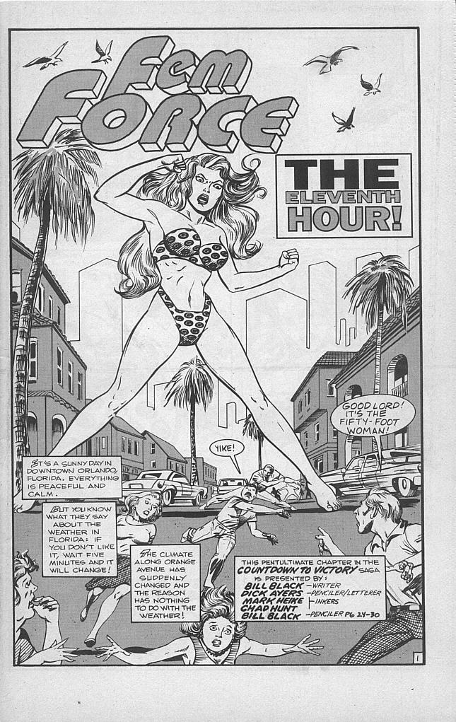 Read online Femforce comic -  Issue #49 - 3