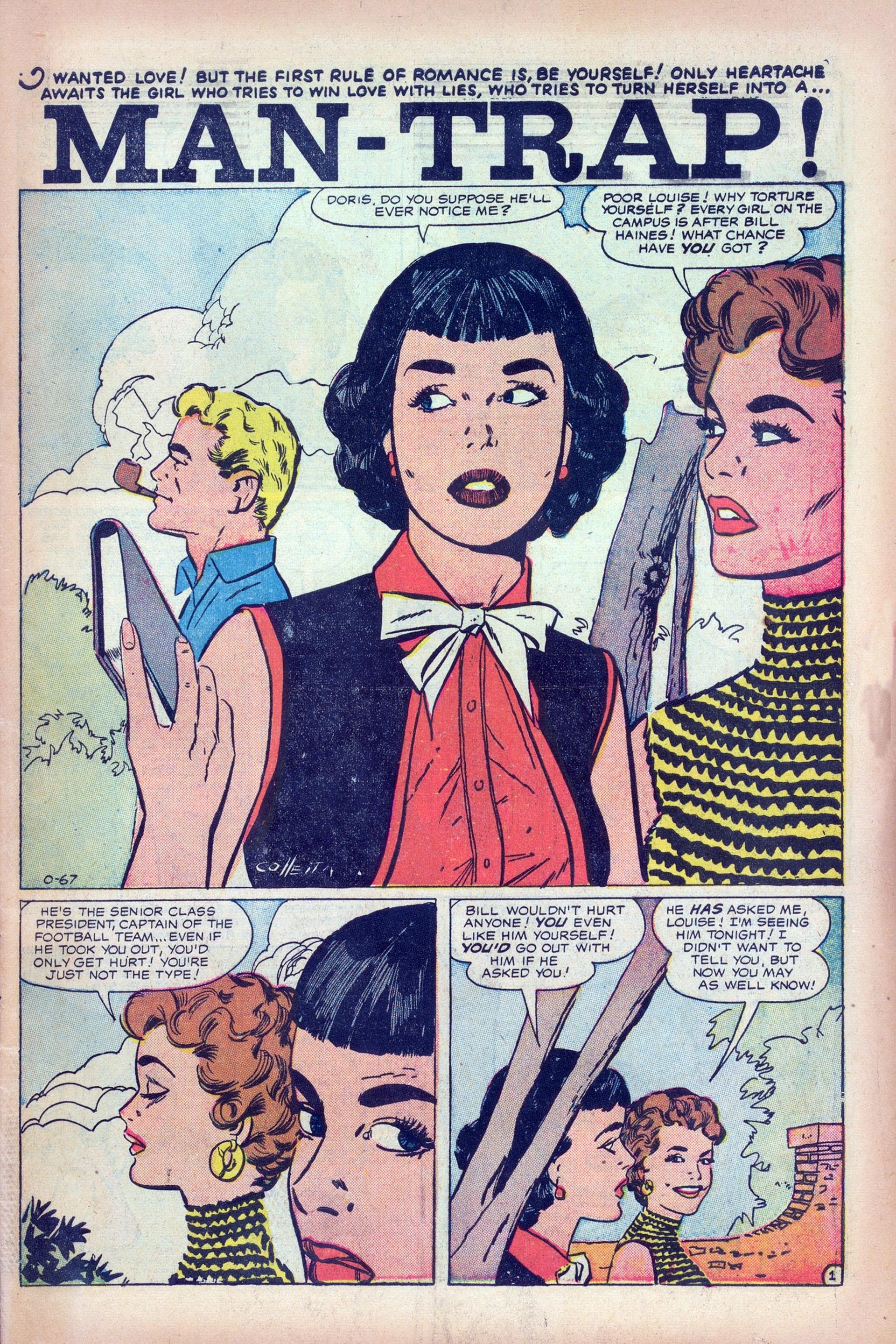 Read online Love Romances comic -  Issue #73 - 3