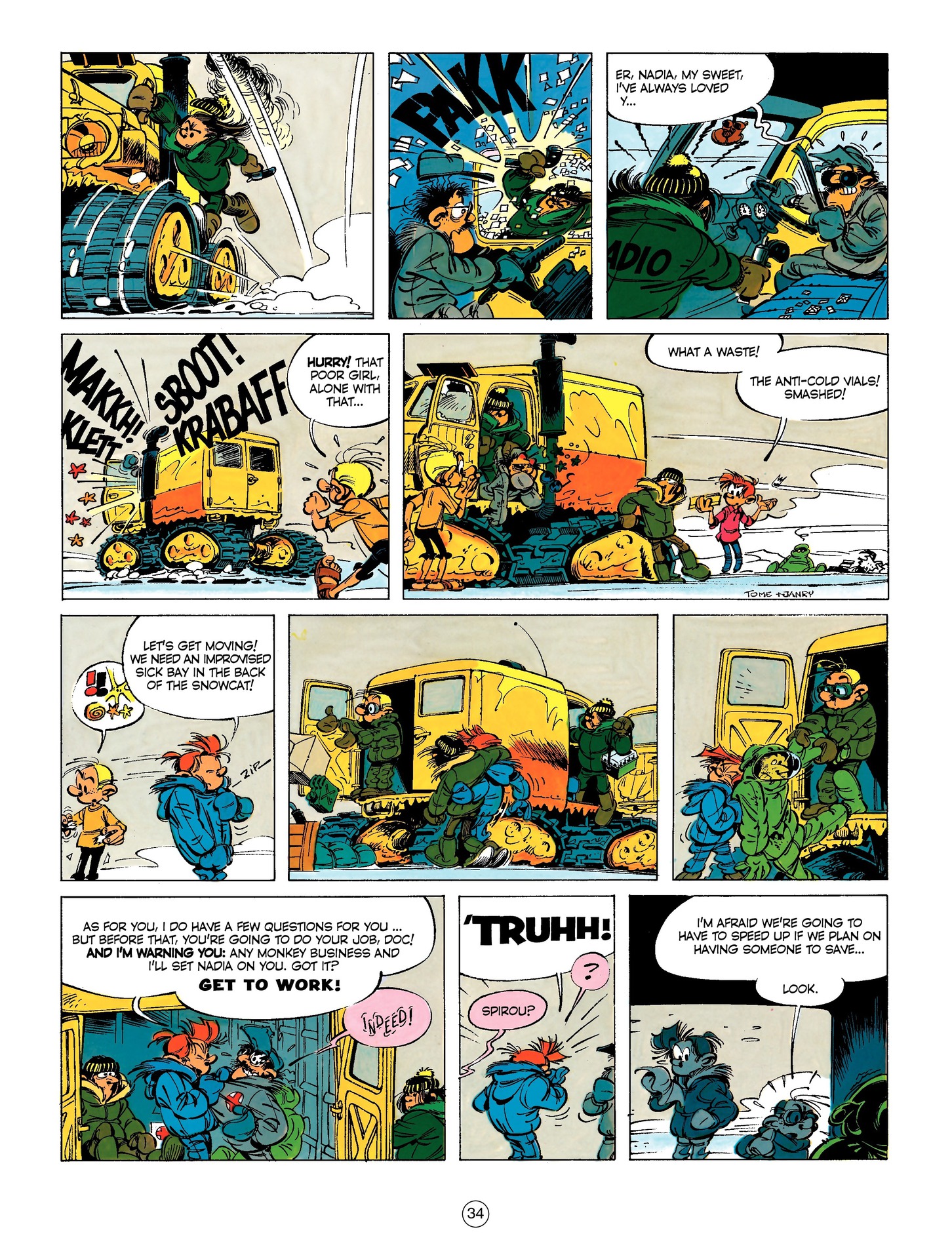 Read online Spirou & Fantasio (2009) comic -  Issue #10 - 34