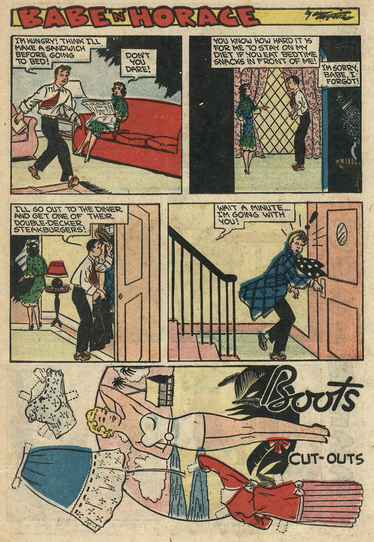 Read online Boots and Her Buddies (1955) comic -  Issue #3 - 29