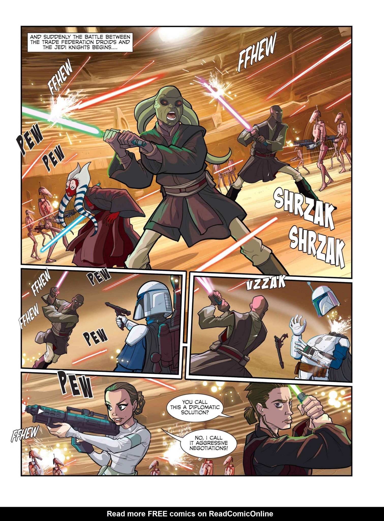 Read online Star Wars: The Prequel Trilogy: A Graphic Novel comic -  Issue # Full - 123