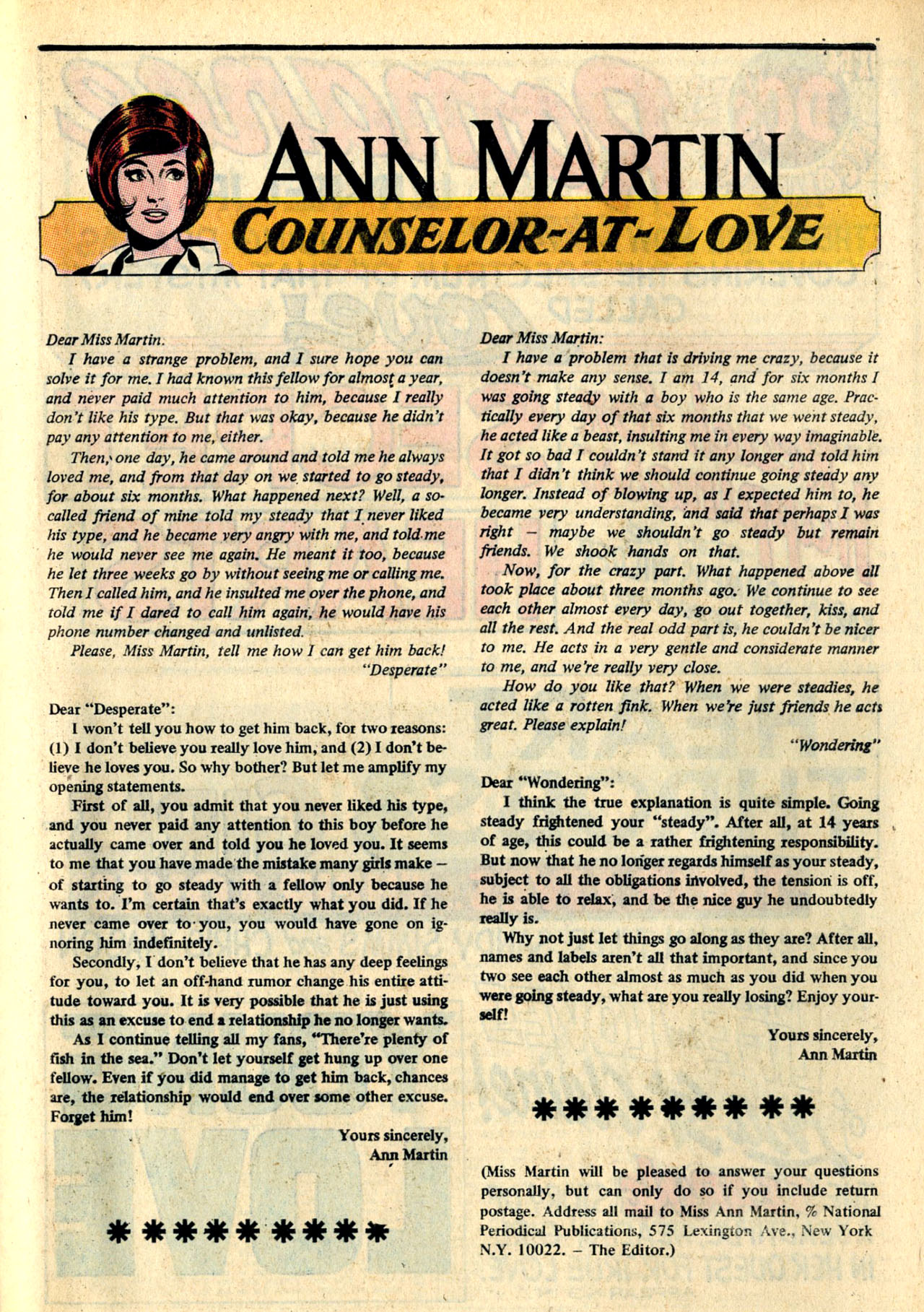 Read online Secret Hearts comic -  Issue #132 - 68