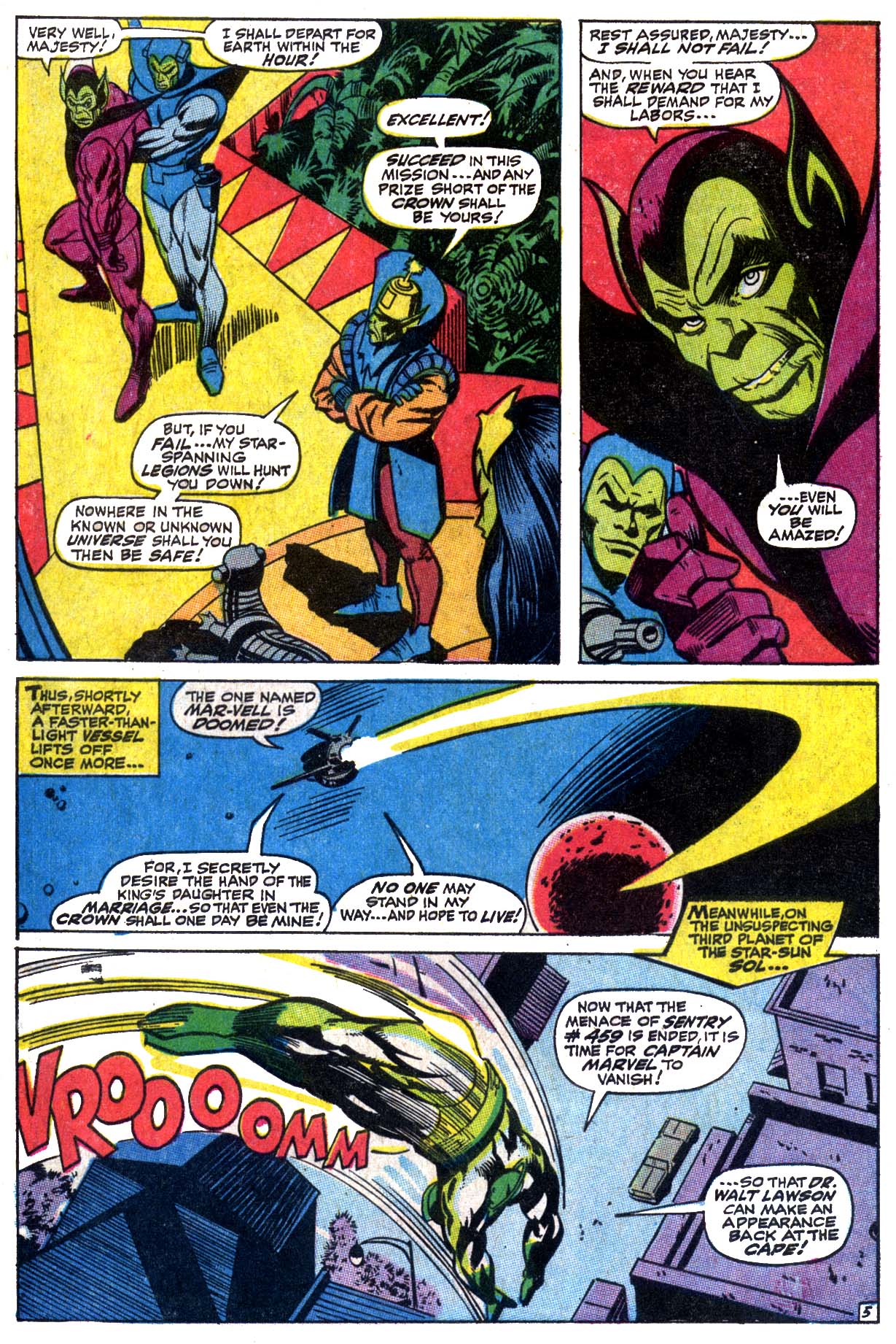 Read online Captain Marvel (1968) comic -  Issue #2 - 6