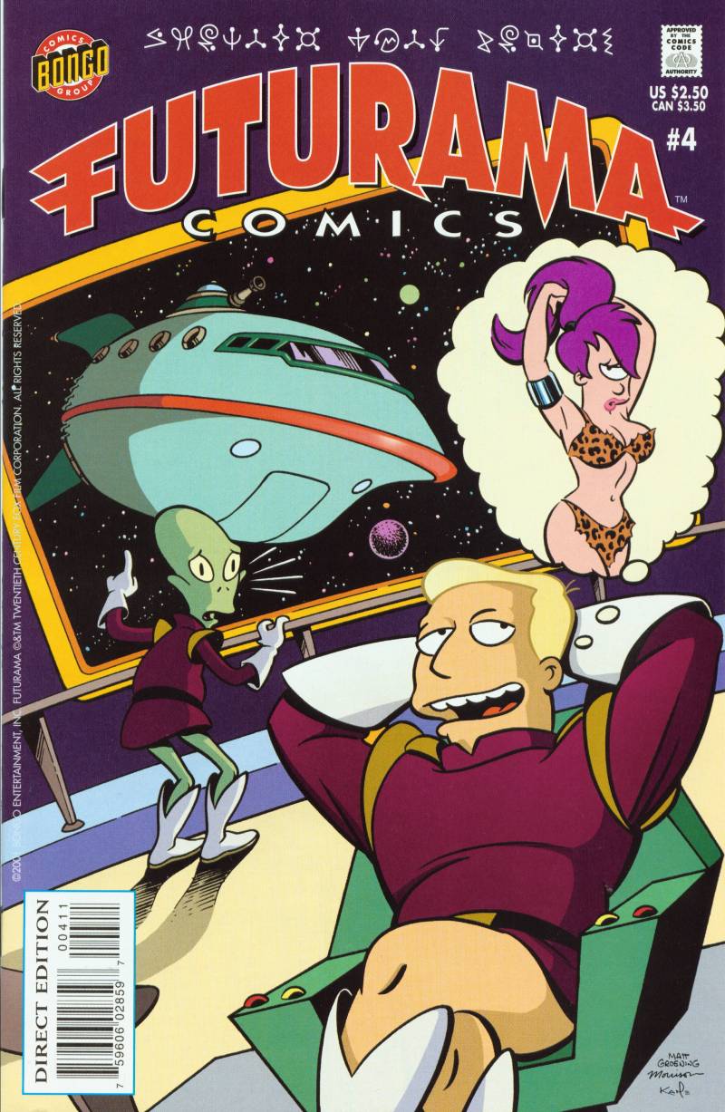 Read online Futurama Comics comic -  Issue #4 - 1