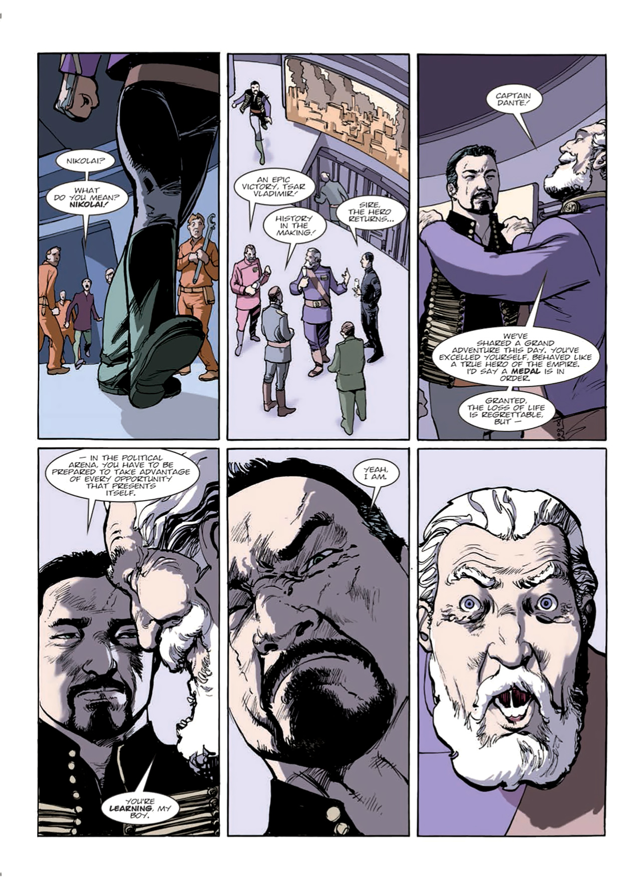 Read online Nikolai Dante comic -  Issue # TPB 9 - 67