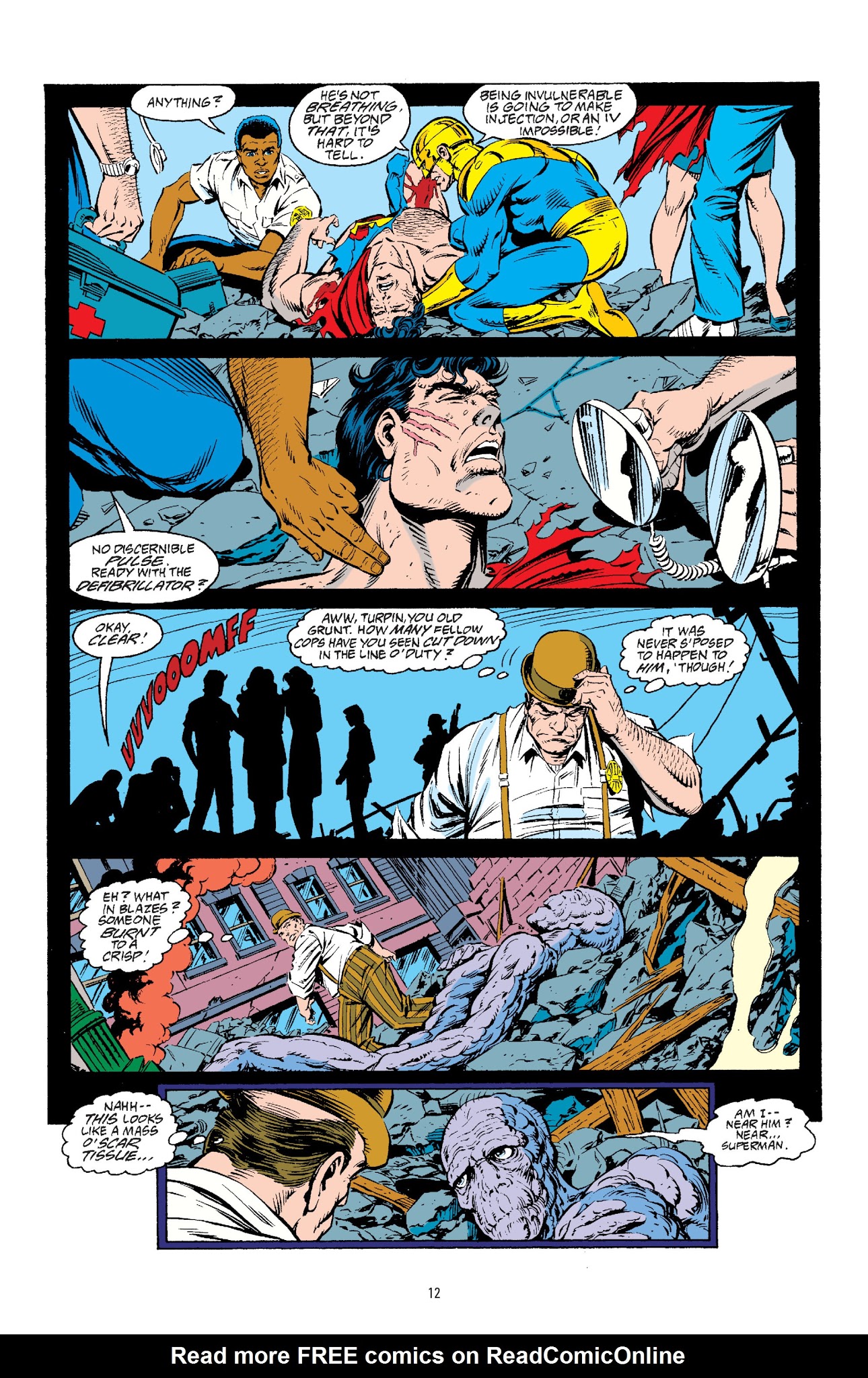 Read online Superman: Funeral For A Friend comic -  Issue # TPB - 12