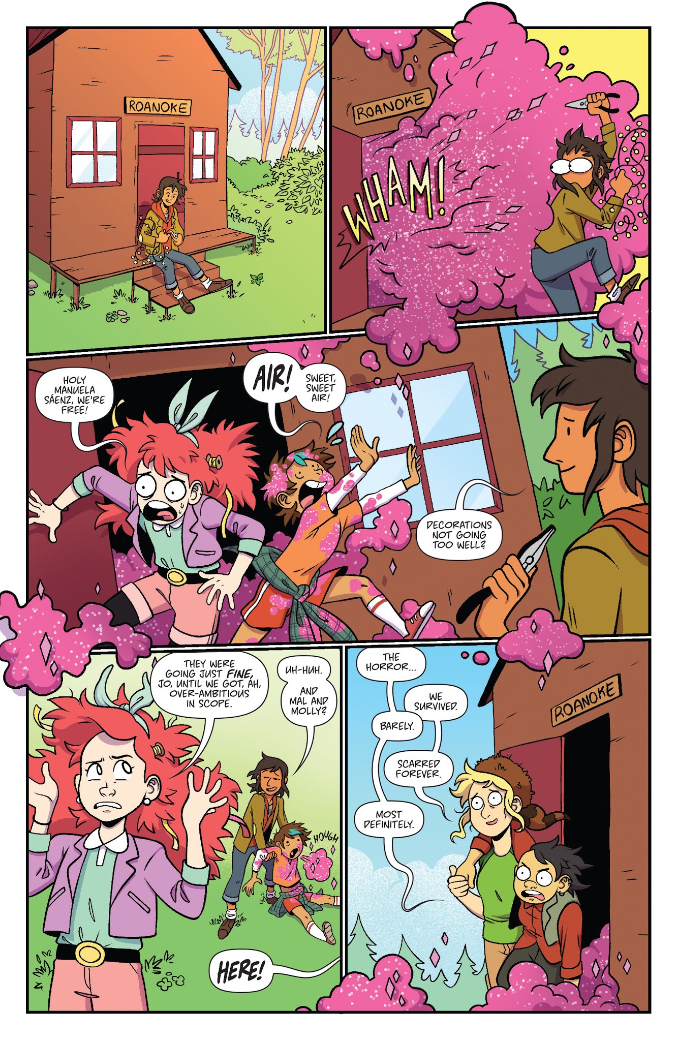 Read online Lumberjanes: A Midsummer Night's Scheme Special comic -  Issue # Full - 4