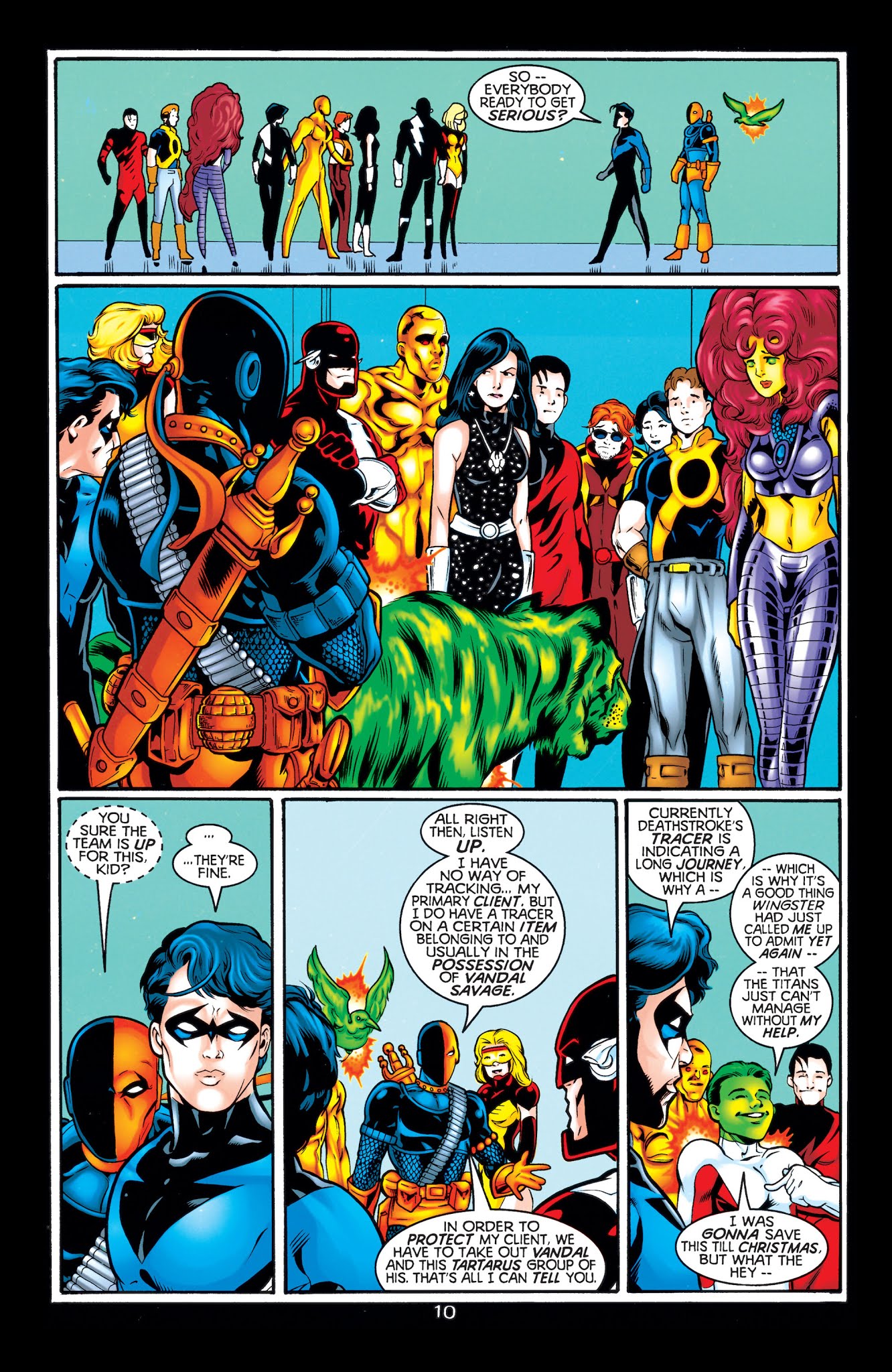 Read online The Titans (1999) comic -  Issue #10 - 11