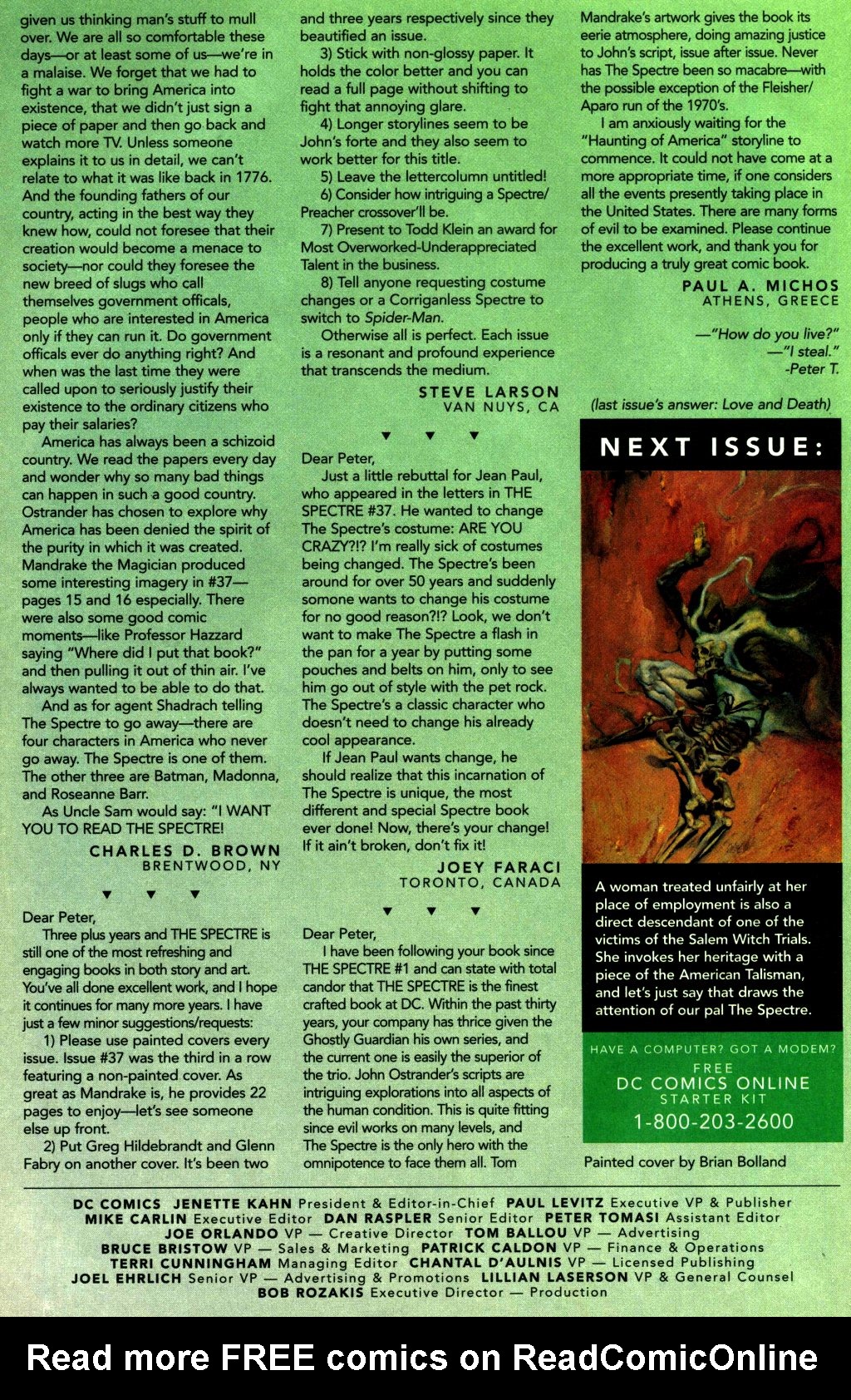 Read online The Spectre (1992) comic -  Issue #42 - 25