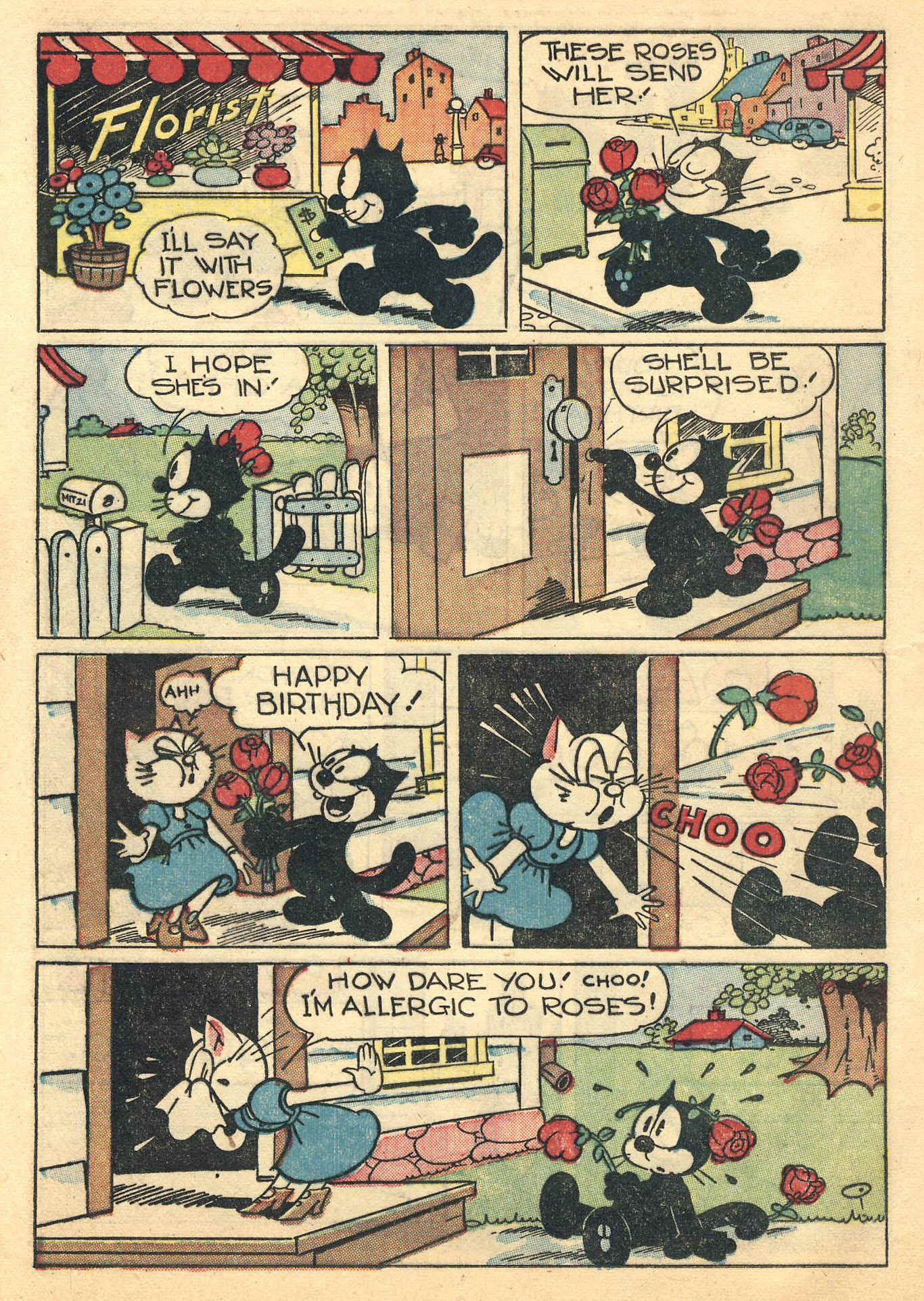 Read online Felix the Cat (1948) comic -  Issue #2 - 18