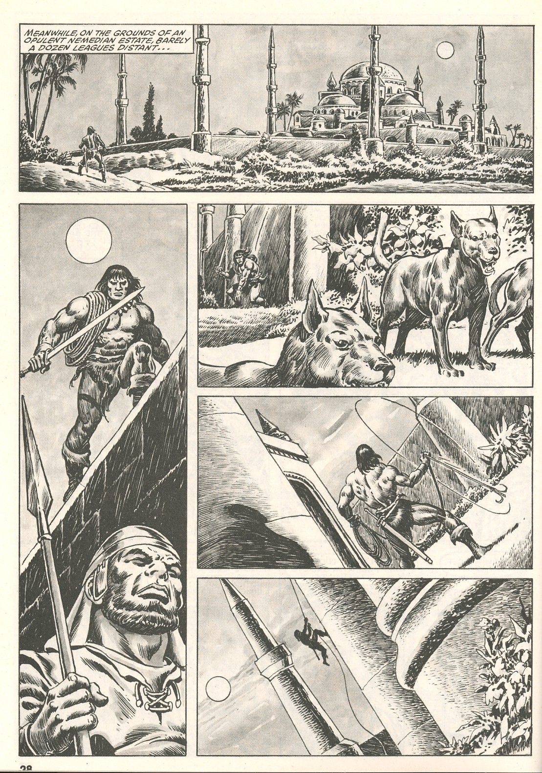 Read online The Savage Sword Of Conan comic -  Issue #109 - 30