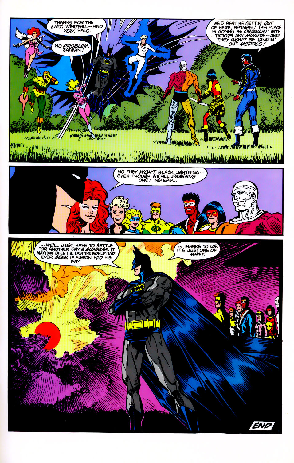 Read online The Outsiders (1985) comic -  Issue #24 - 28