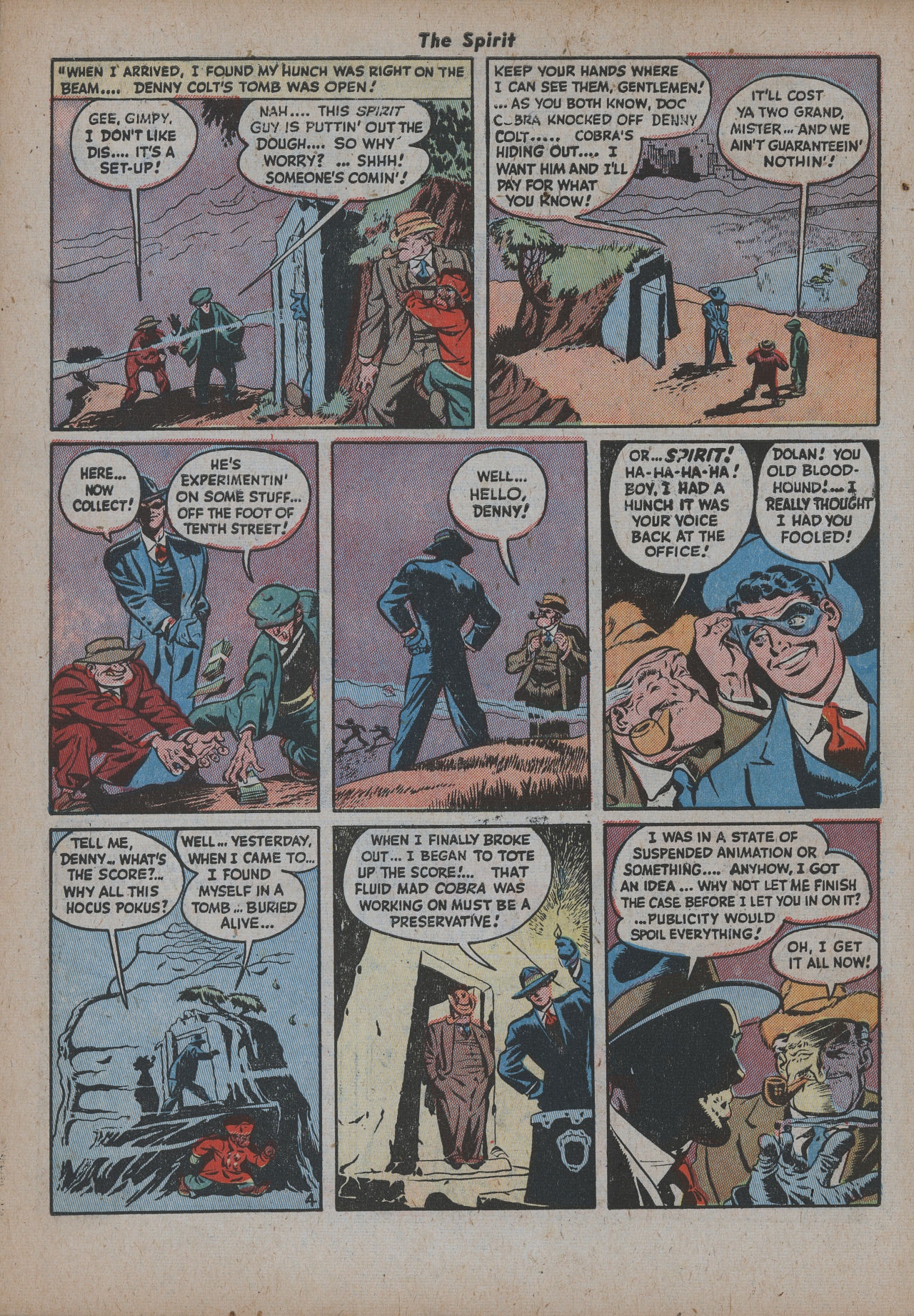 Read online The Spirit (1944) comic -  Issue #18 - 6