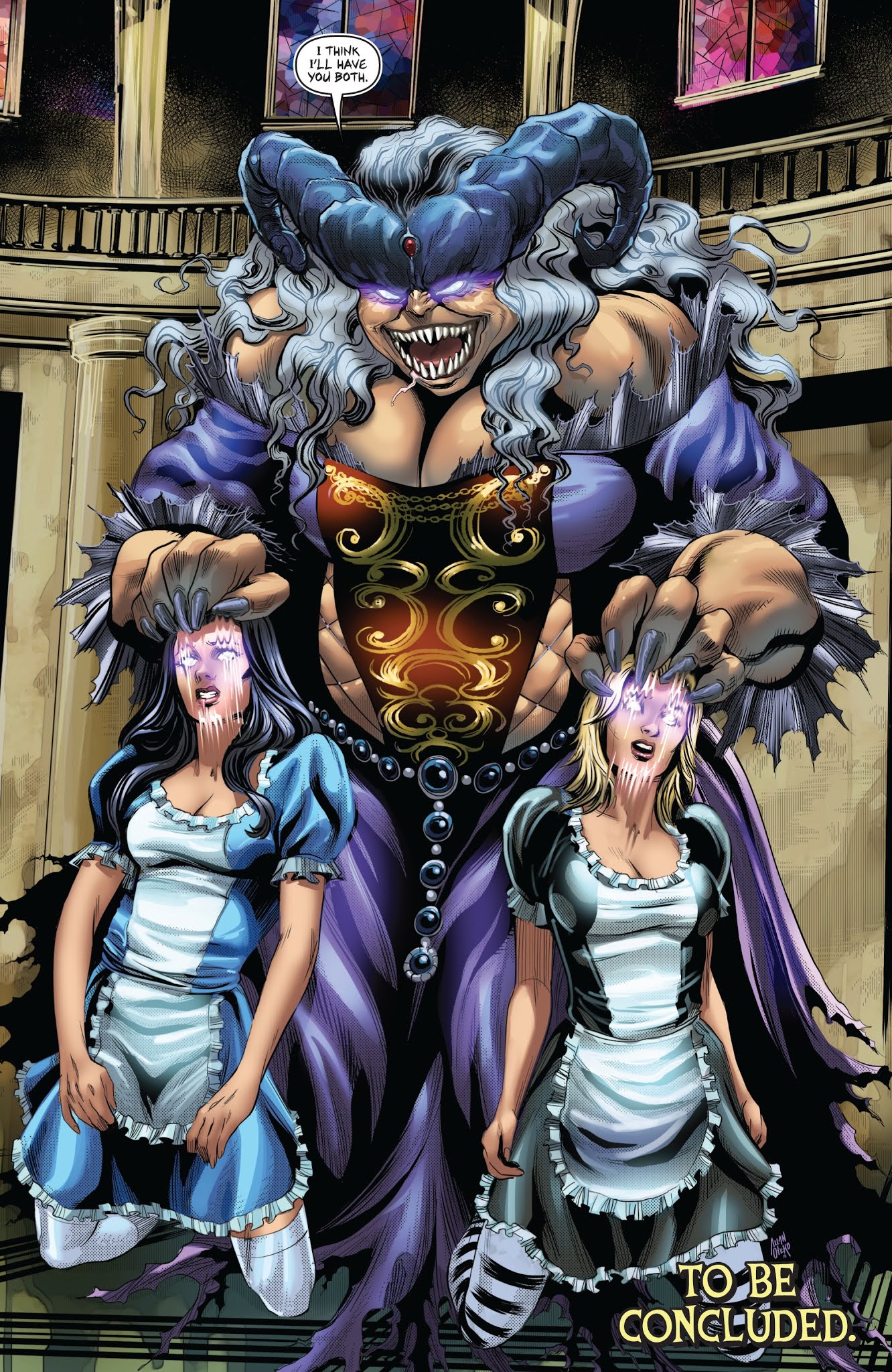 Read online Revenge of Wonderland comic -  Issue #5 - 21