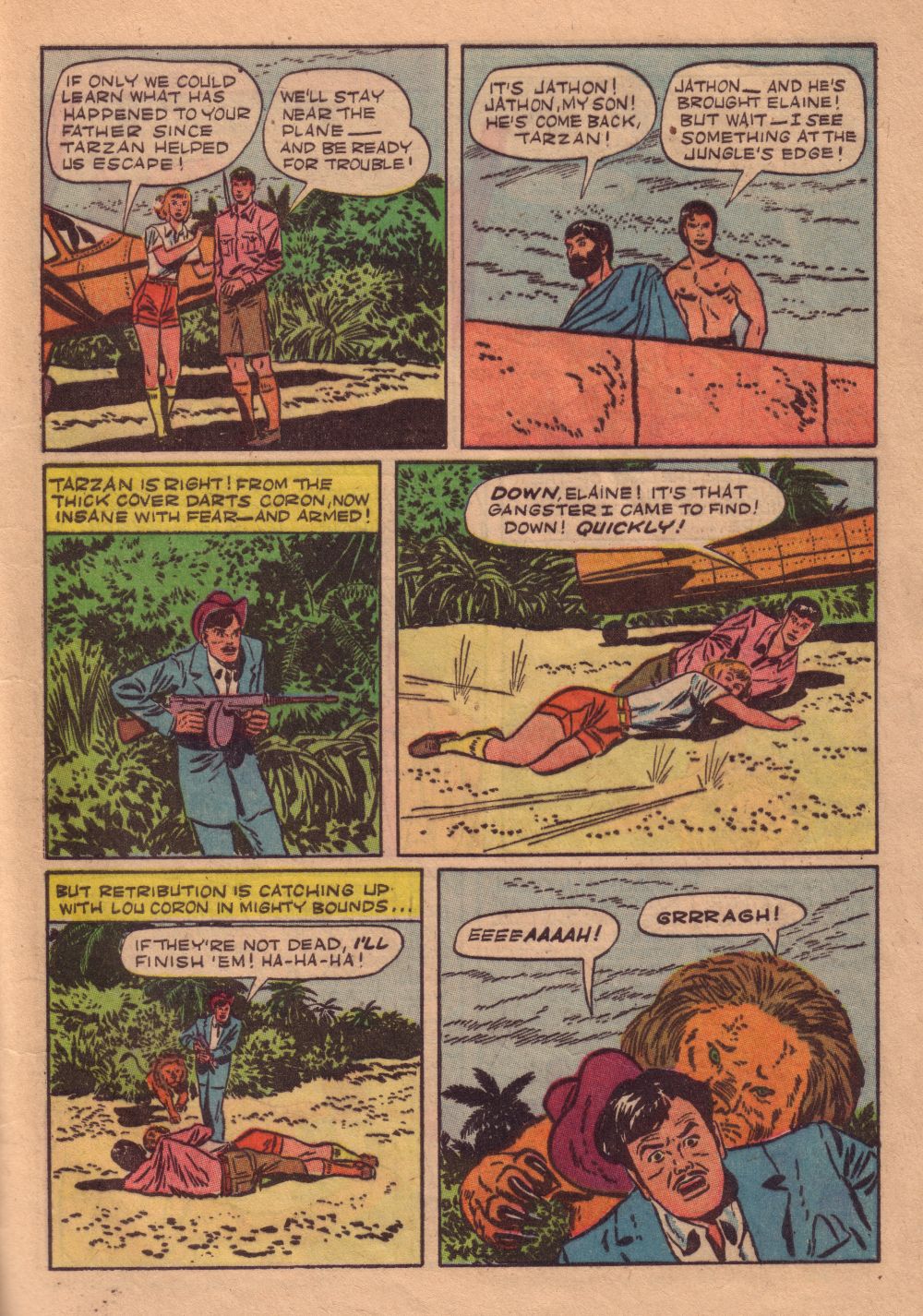 Read online Tarzan (1948) comic -  Issue #22 - 41