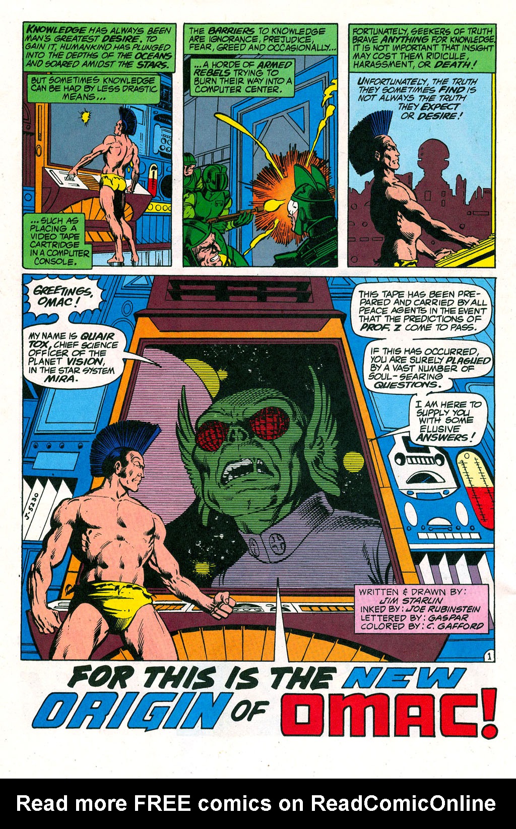 Read online Countdown Special: OMAC comic -  Issue # Full - 22