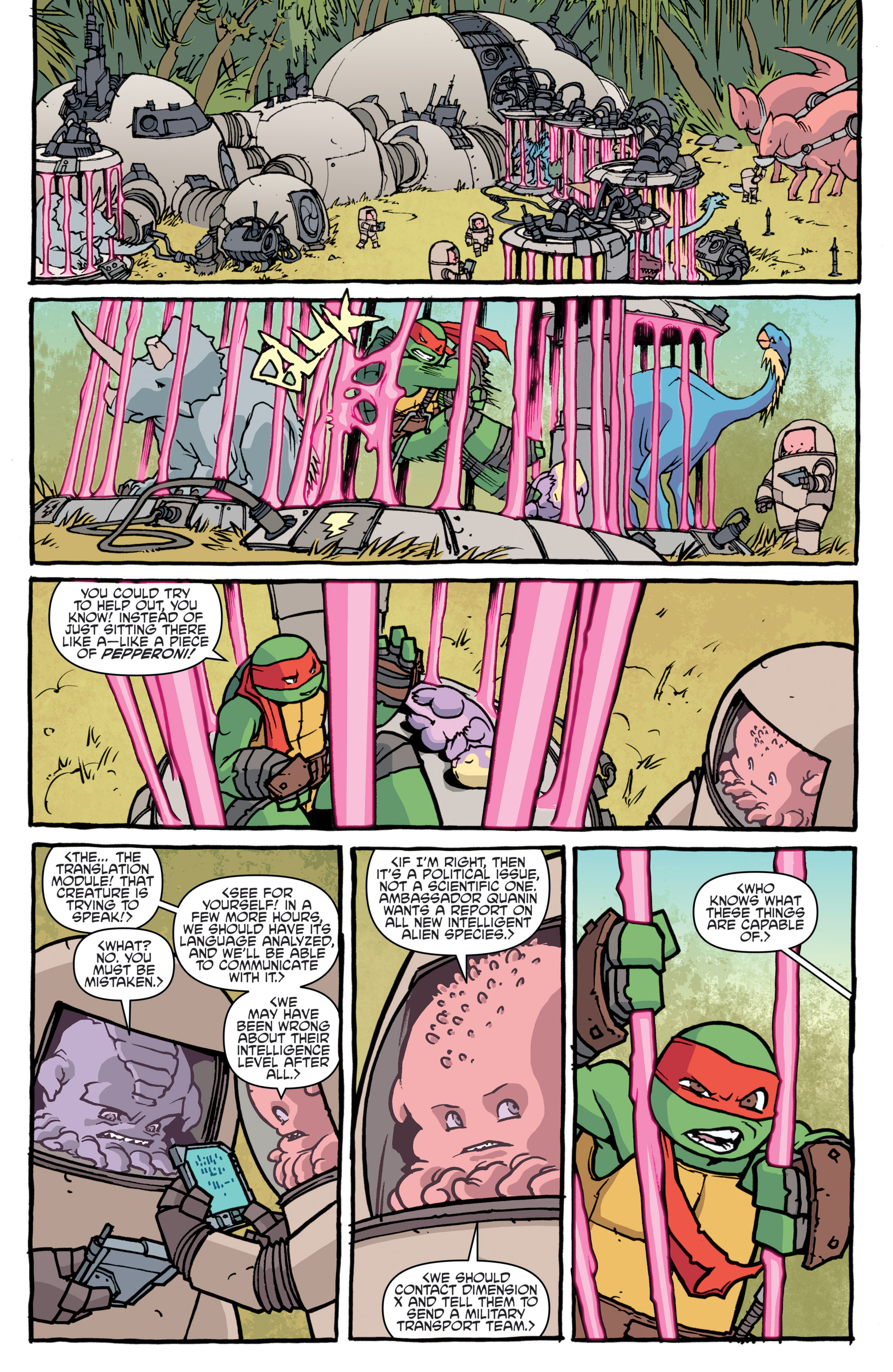 Read online Teenage Mutant Ninja Turtles: Turtles in Time comic -  Issue #1 - 13