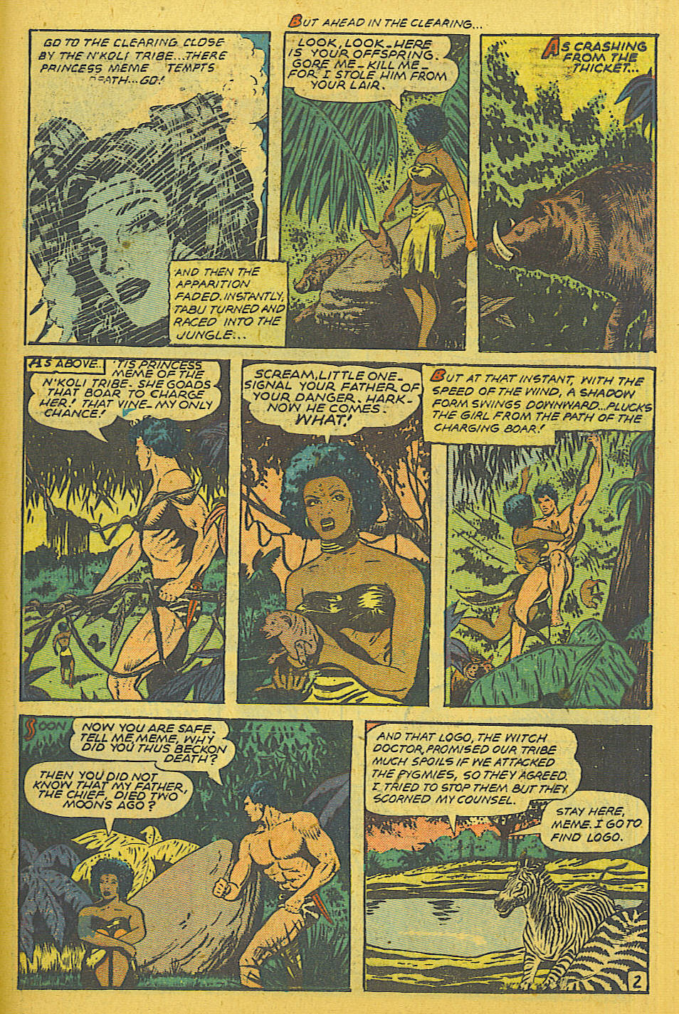 Read online Jungle Comics comic -  Issue #124 - 29