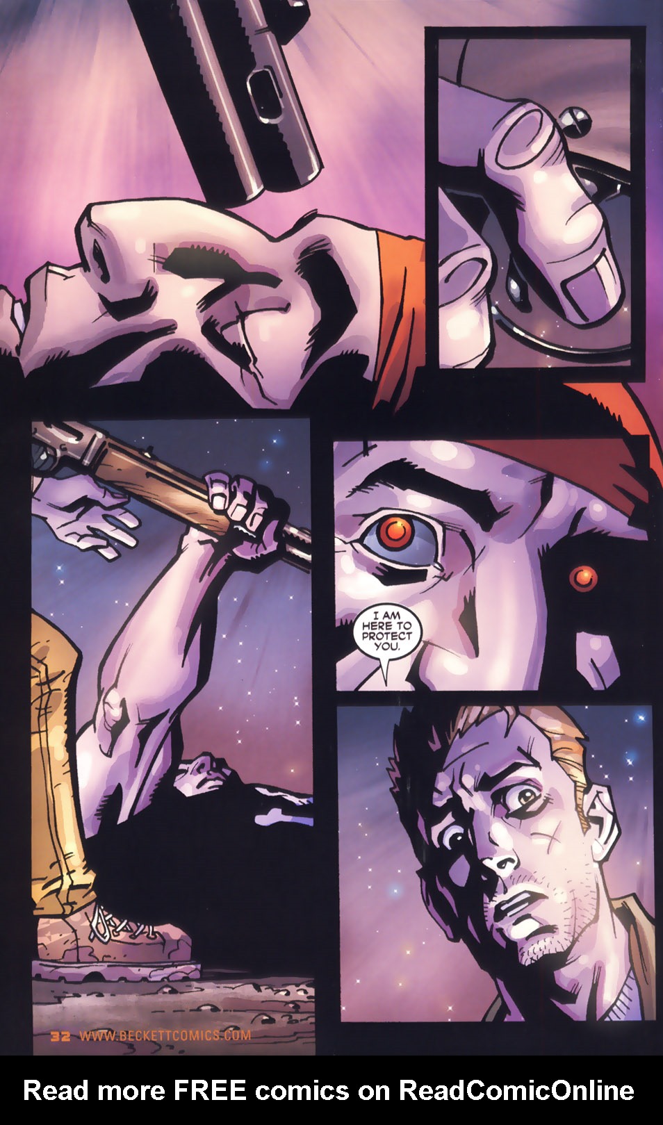 Read online Terminator 3 comic -  Issue #5 - 34