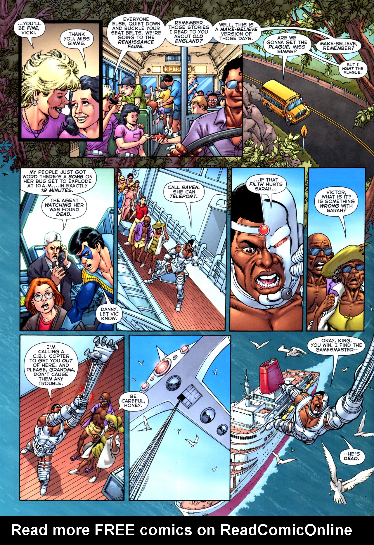 Read online New Teen Titans: Games comic -  Issue # TPB - 46