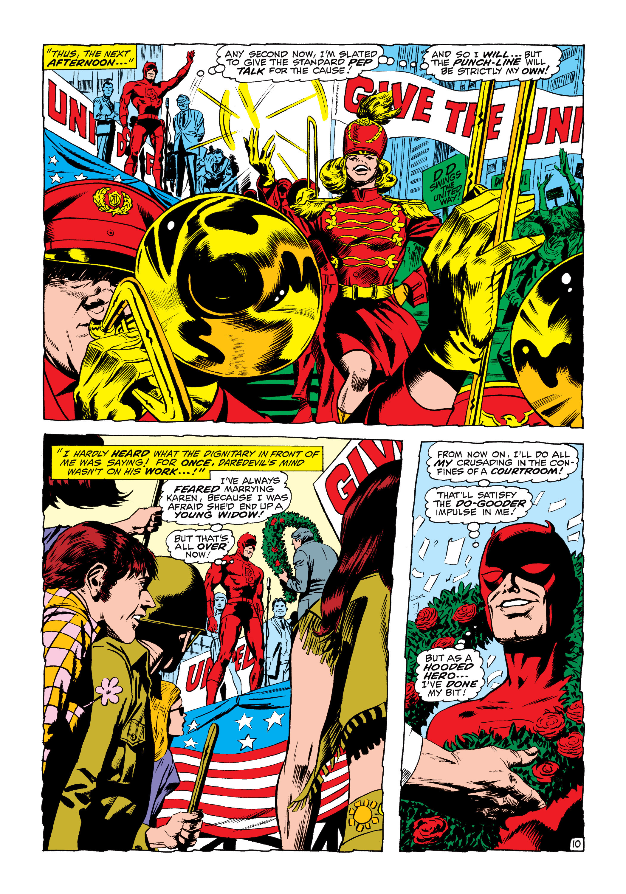 Read online Marvel Masterworks: Daredevil comic -  Issue # TPB 6 (Part 1) - 100