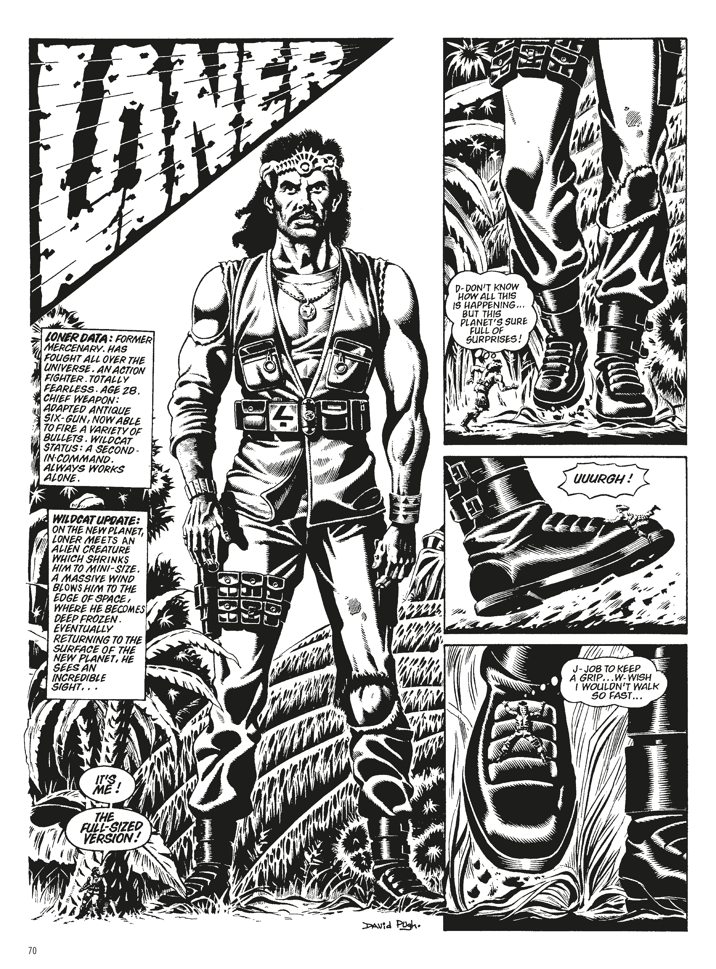 Read online Wildcat: Loner comic -  Issue # TPB (Part 1) - 69