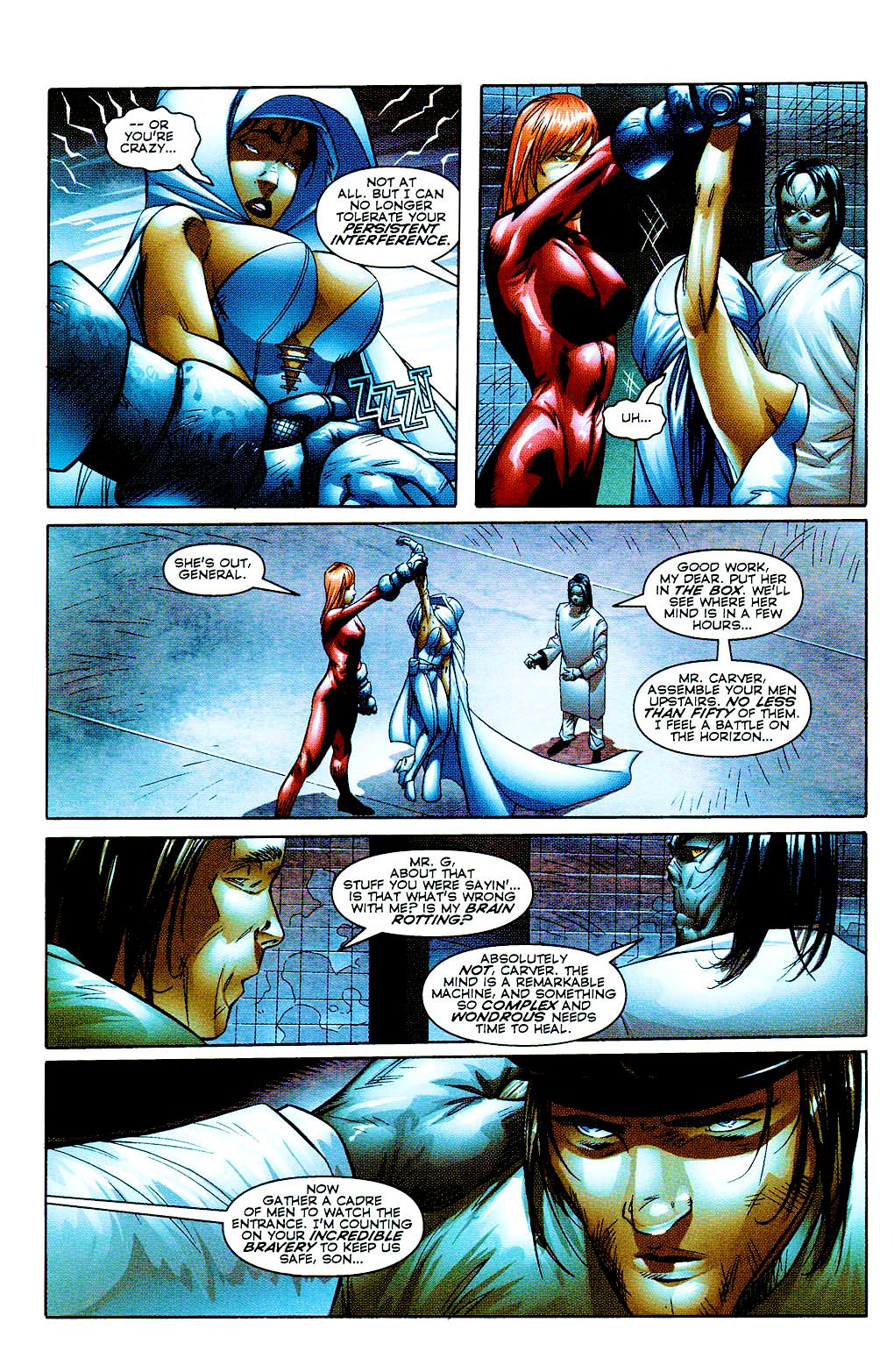 Read online Ghost/Batgirl comic -  Issue #3 - 21