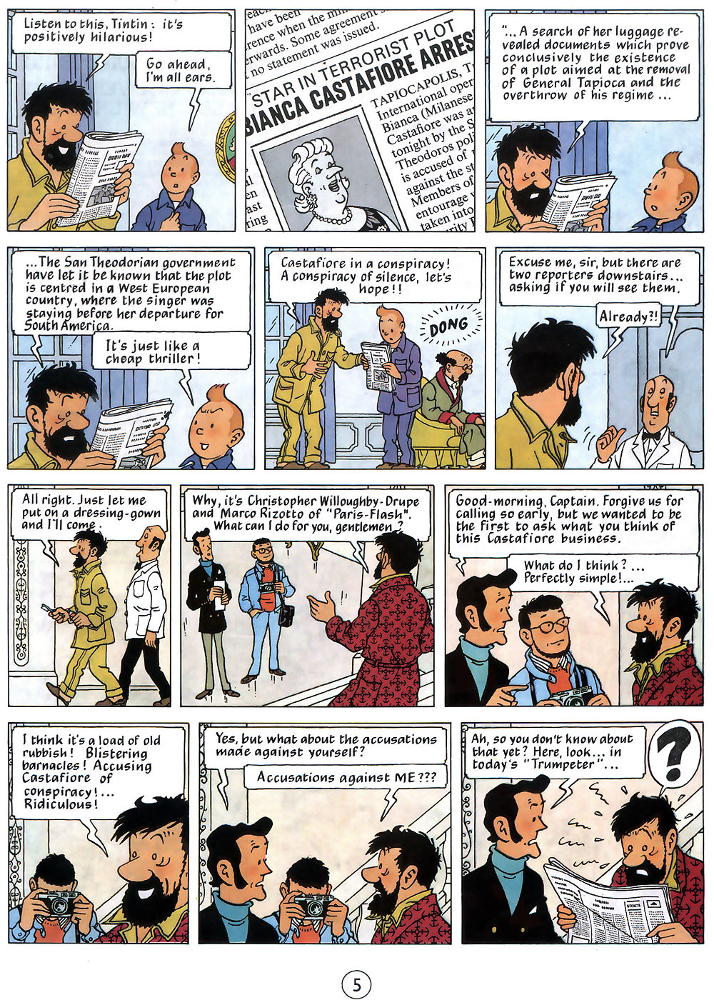 The Adventures of Tintin #23 #23 - English 8
