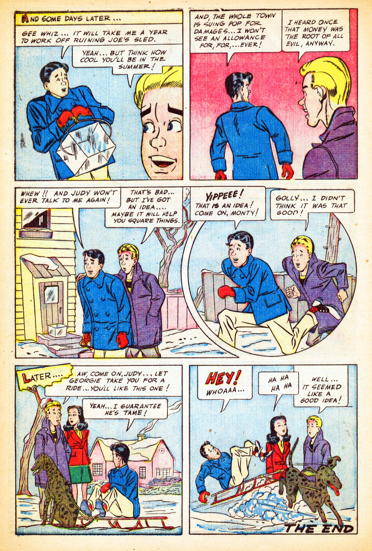Read online Georgie Comics (1945) comic -  Issue #6 - 40