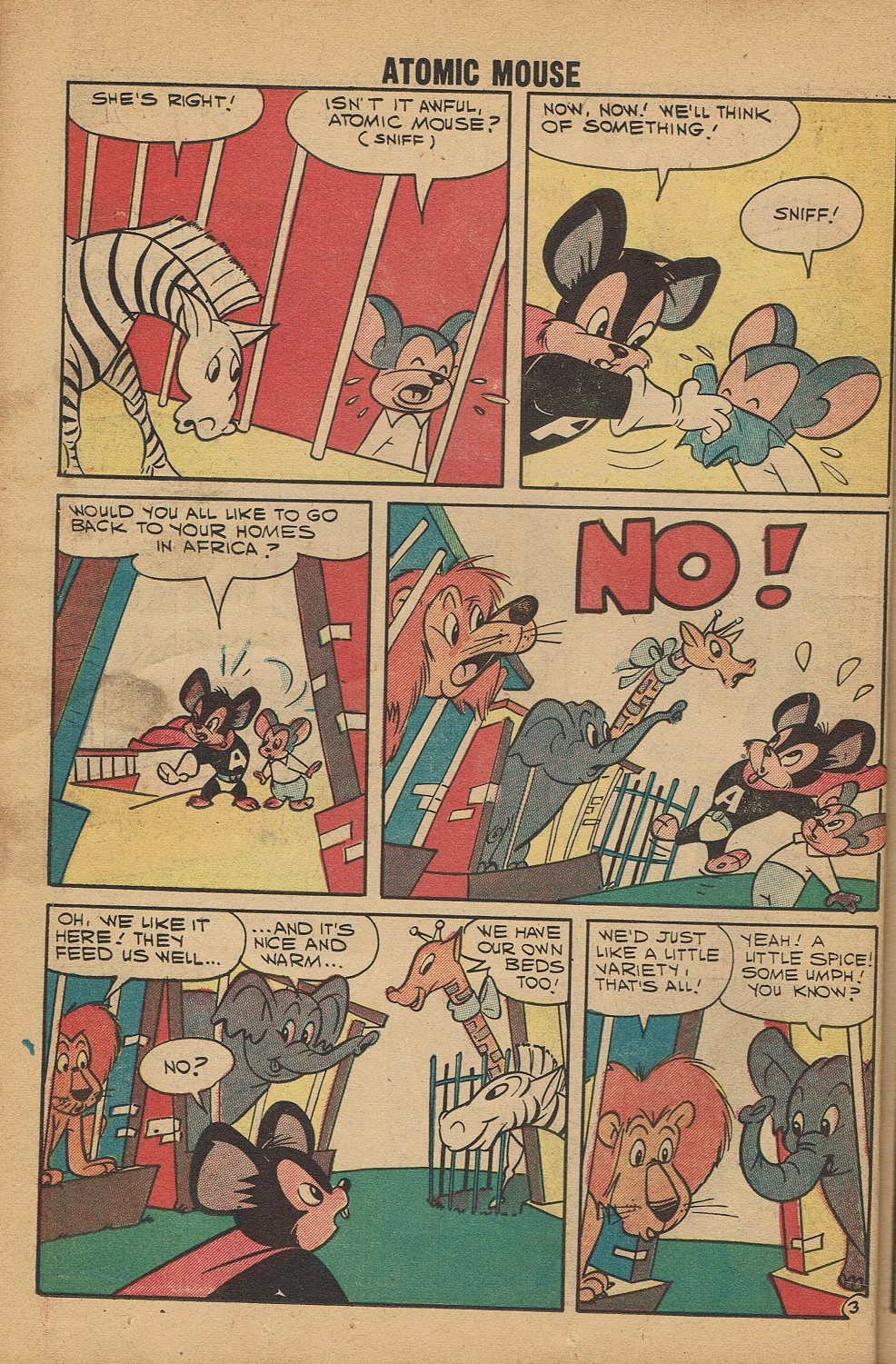 Read online Atomic Mouse comic -  Issue #30 - 14