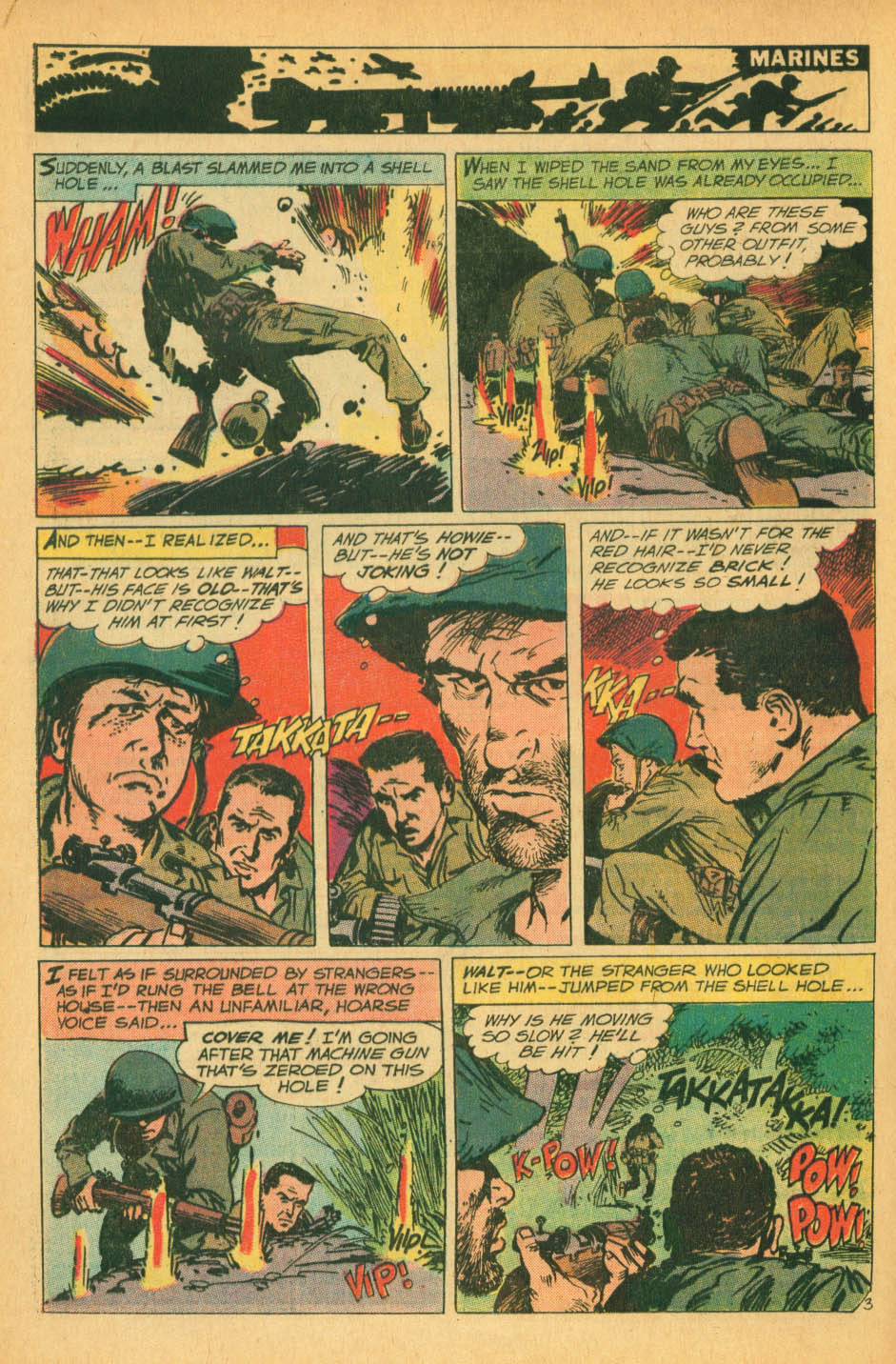 Read online Our Army at War (1952) comic -  Issue #245 - 28